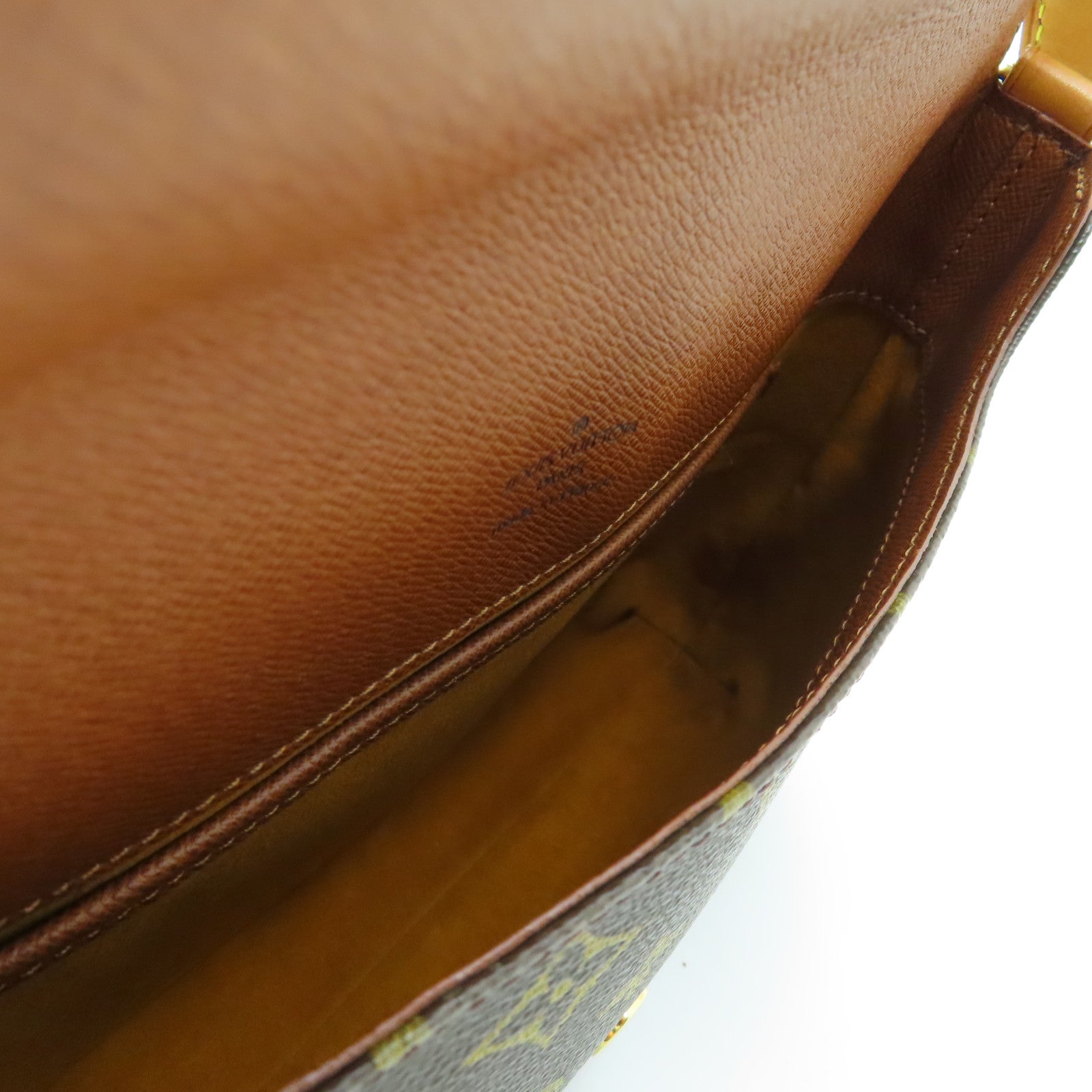 LOUIS VUITTON Monogram Musette Tango金扣肩背袋棕色