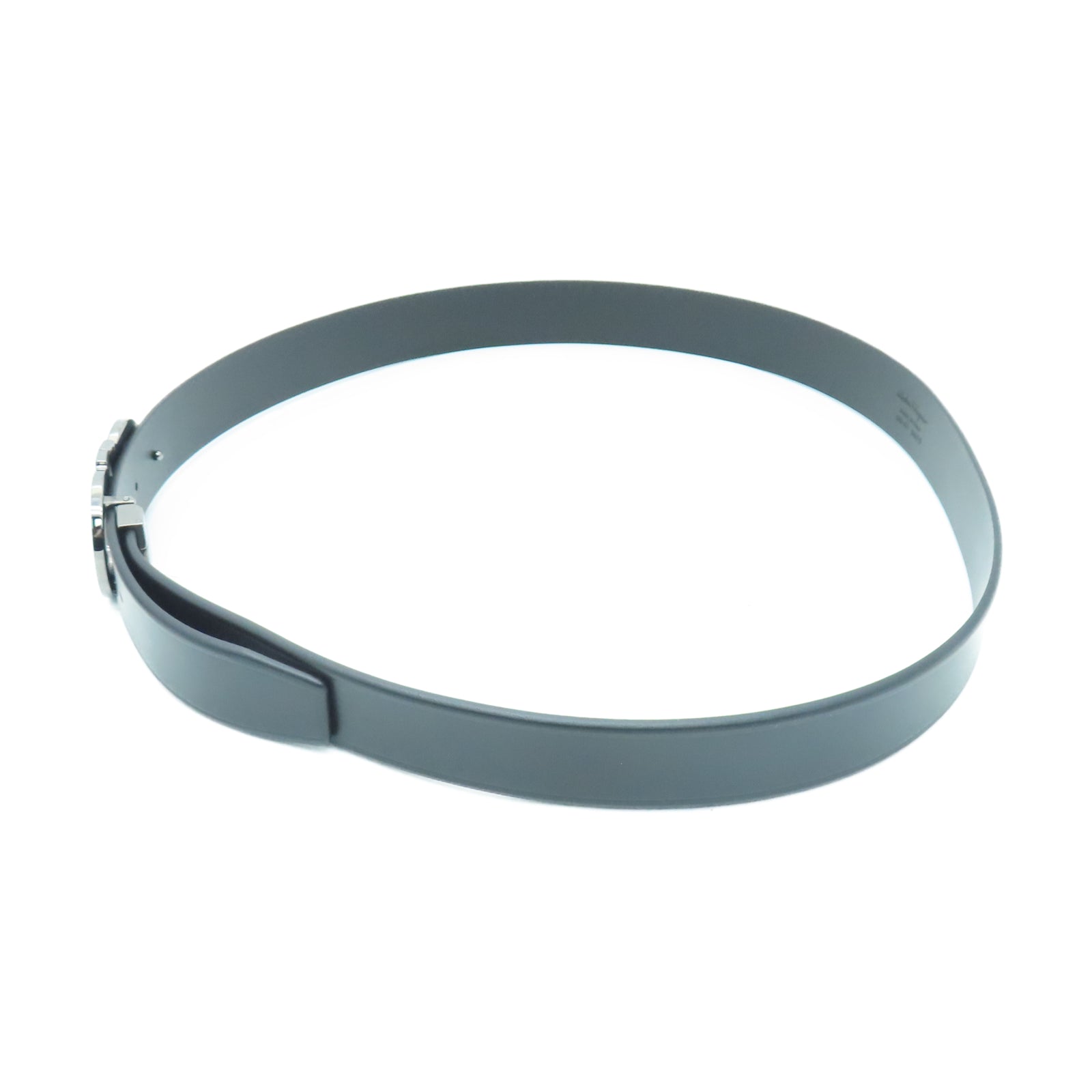 Salvatore Ferragamo 牛皮皮革Belt 110cm皮帶黑色