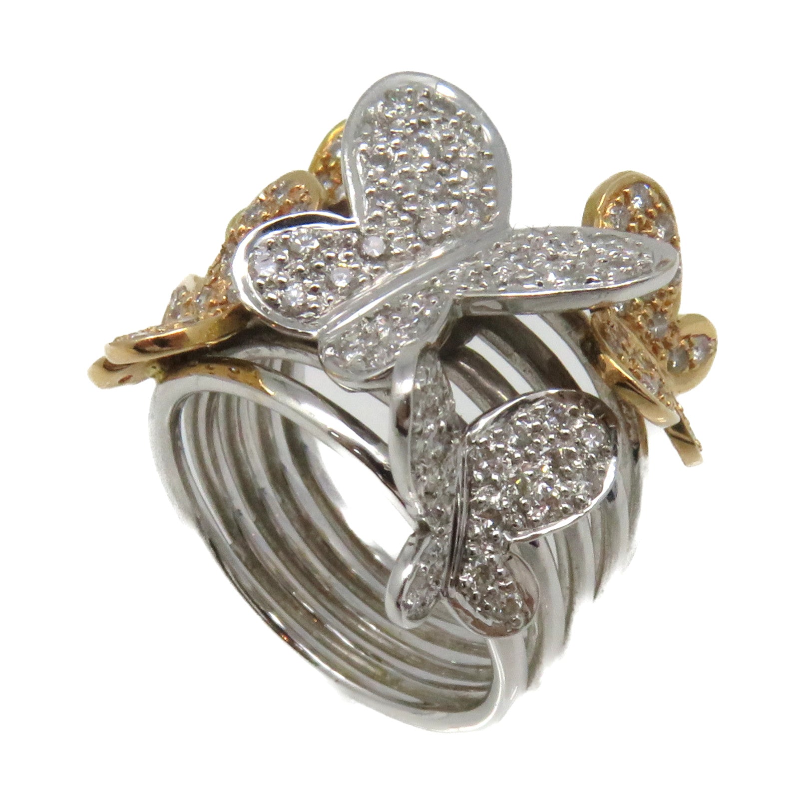 JEWELRY K18白金/玫瑰金/黃金Gold Ring戒指US#5.75