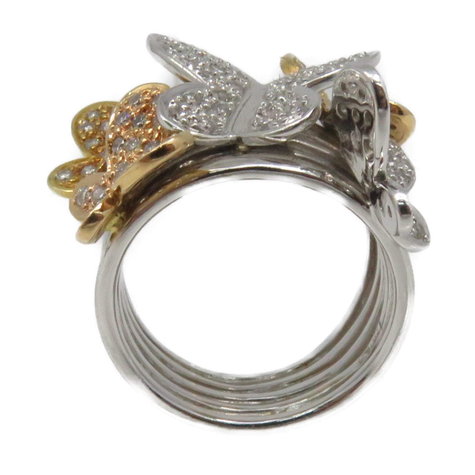 JEWELRY K18白金/玫瑰金/黃金Gold Ring戒指US#5.75