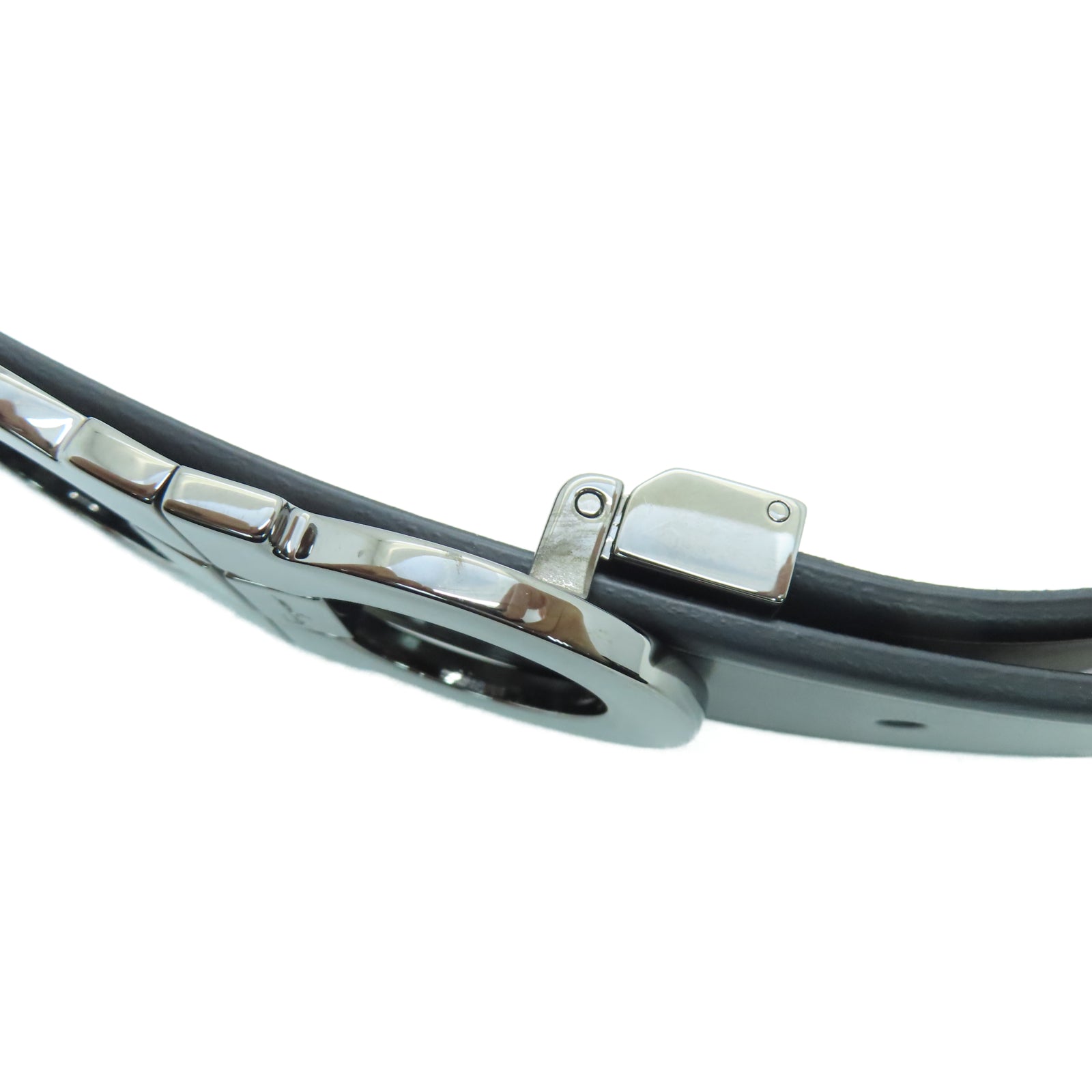 Salvatore Ferragamo 牛皮皮革Belt 110cm皮帶黑色