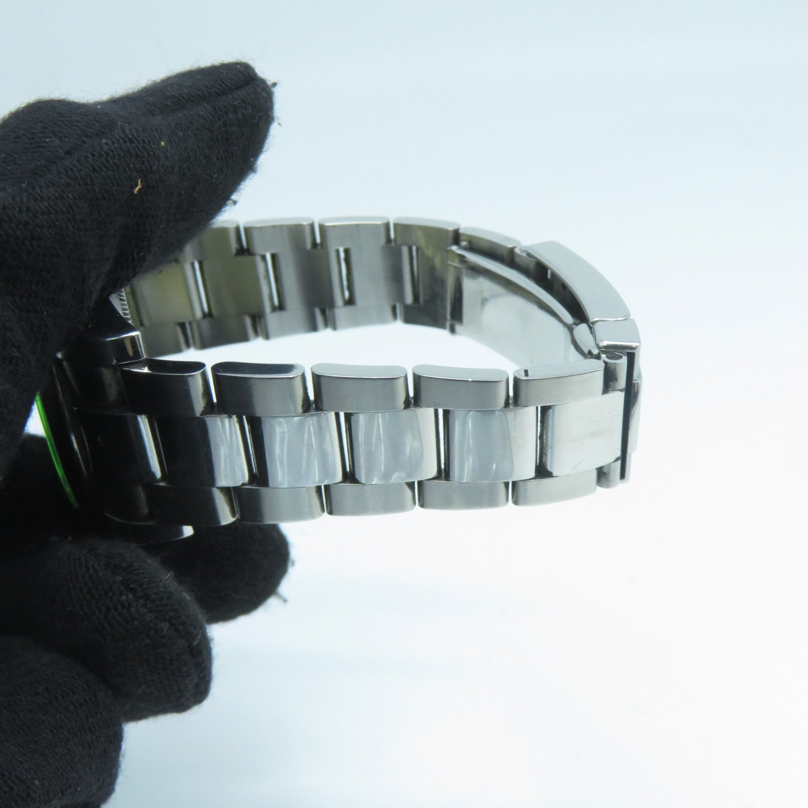 ROLEX Milgauss不銹鋼自動機芯手錶黑色