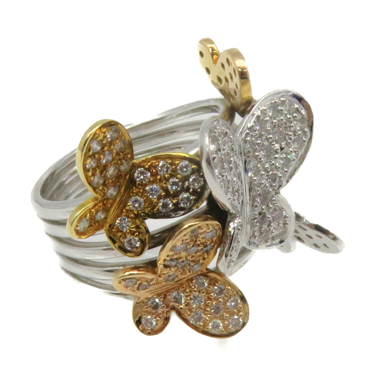 JEWELRY K18白金/玫瑰金/黃金Gold Ring戒指US#5.75
