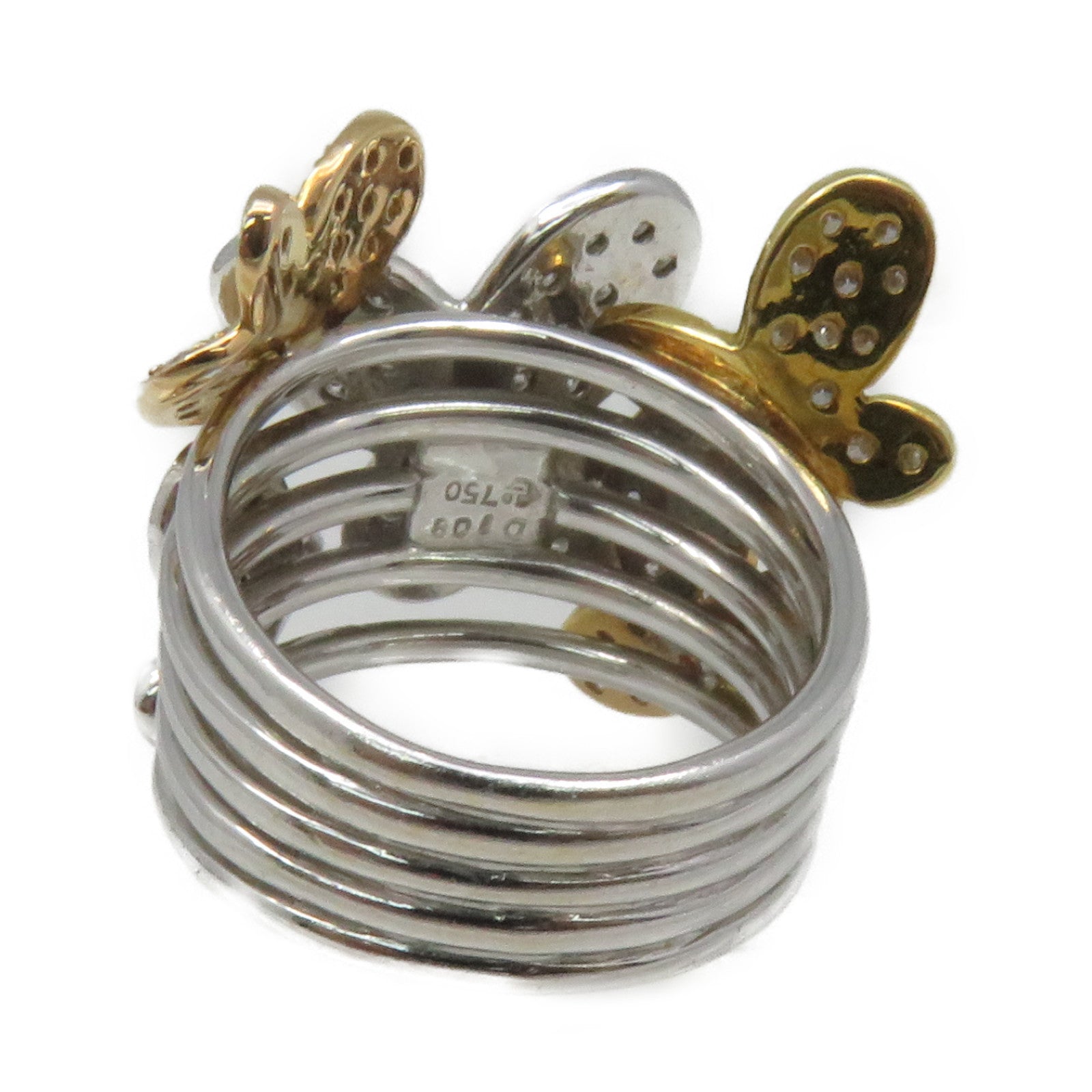 JEWELRY K18白金/玫瑰金/黃金Gold Ring戒指US#5.75