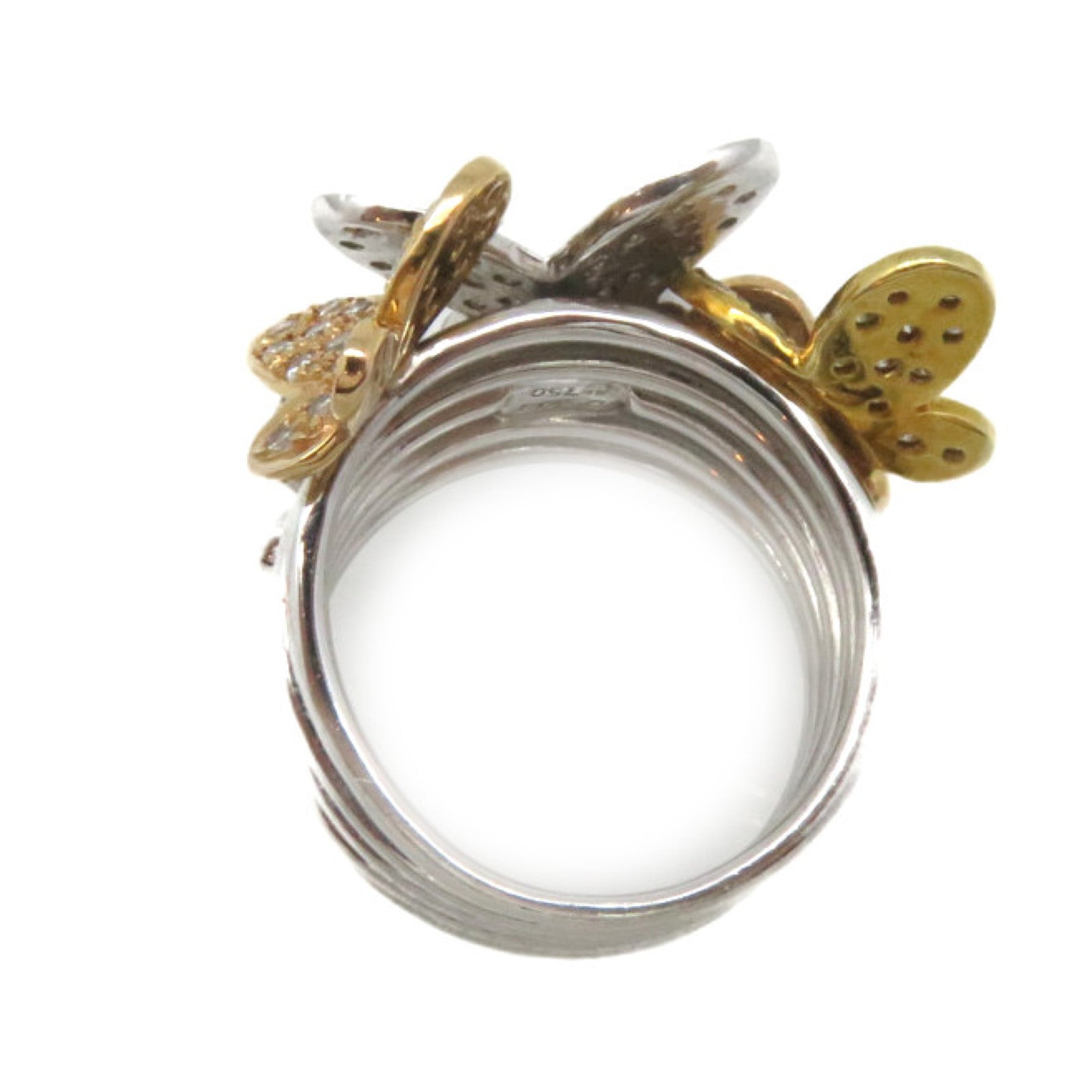 JEWELRY K18白金/玫瑰金/黃金Gold Ring戒指US#5.75
