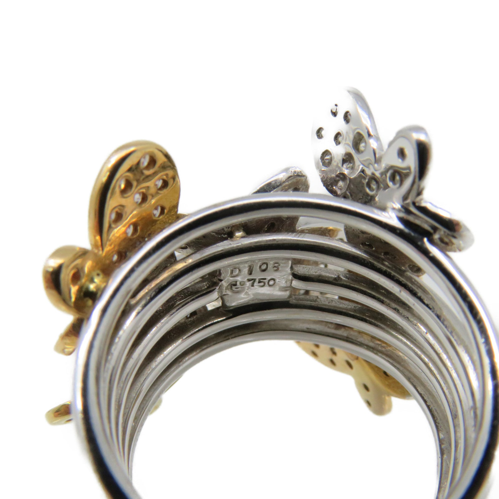 JEWELRY K18白金/玫瑰金/黃金Gold Ring戒指US#5.75
