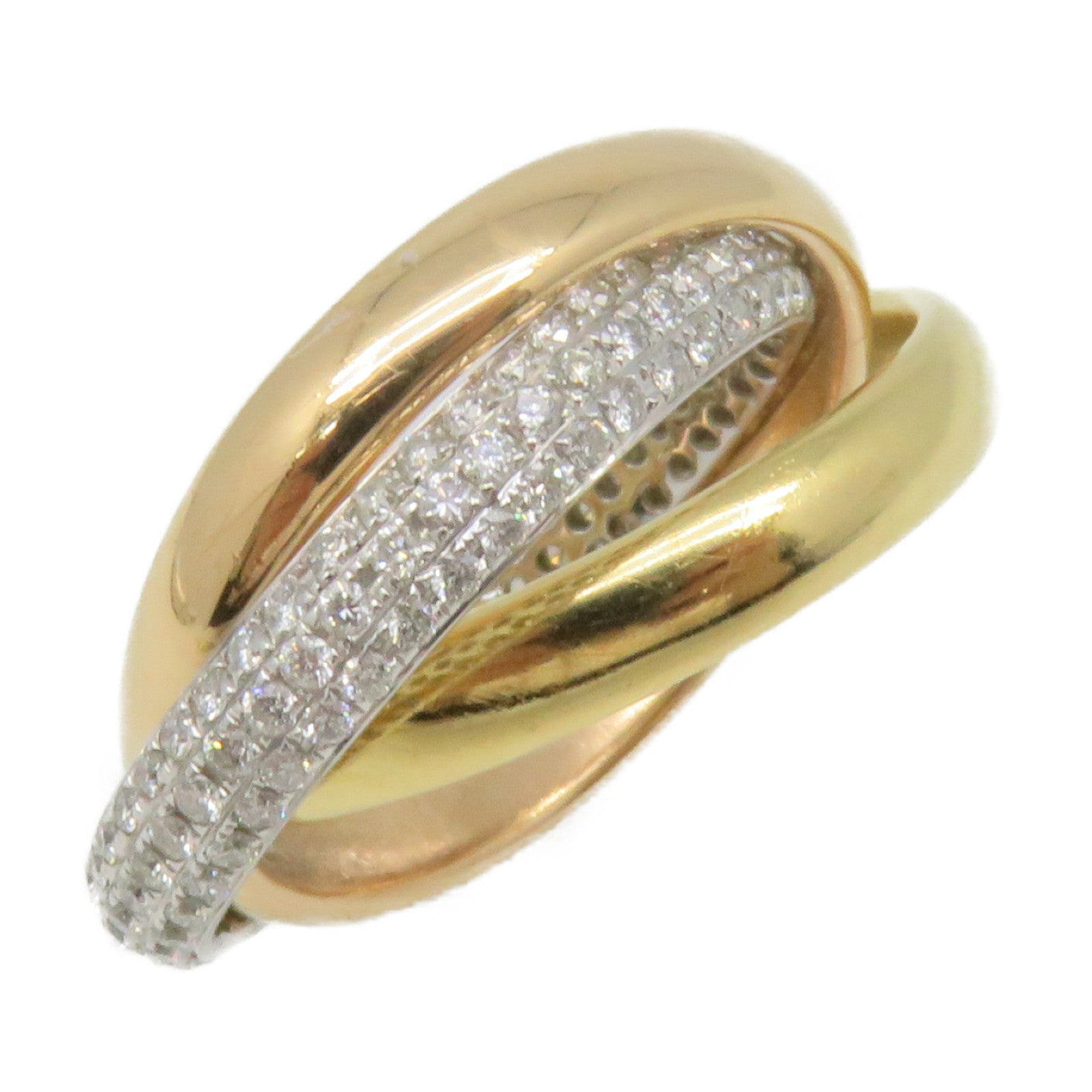 JEWELRY K18白金/玫瑰金/黃金Gold Ring戒指US#6