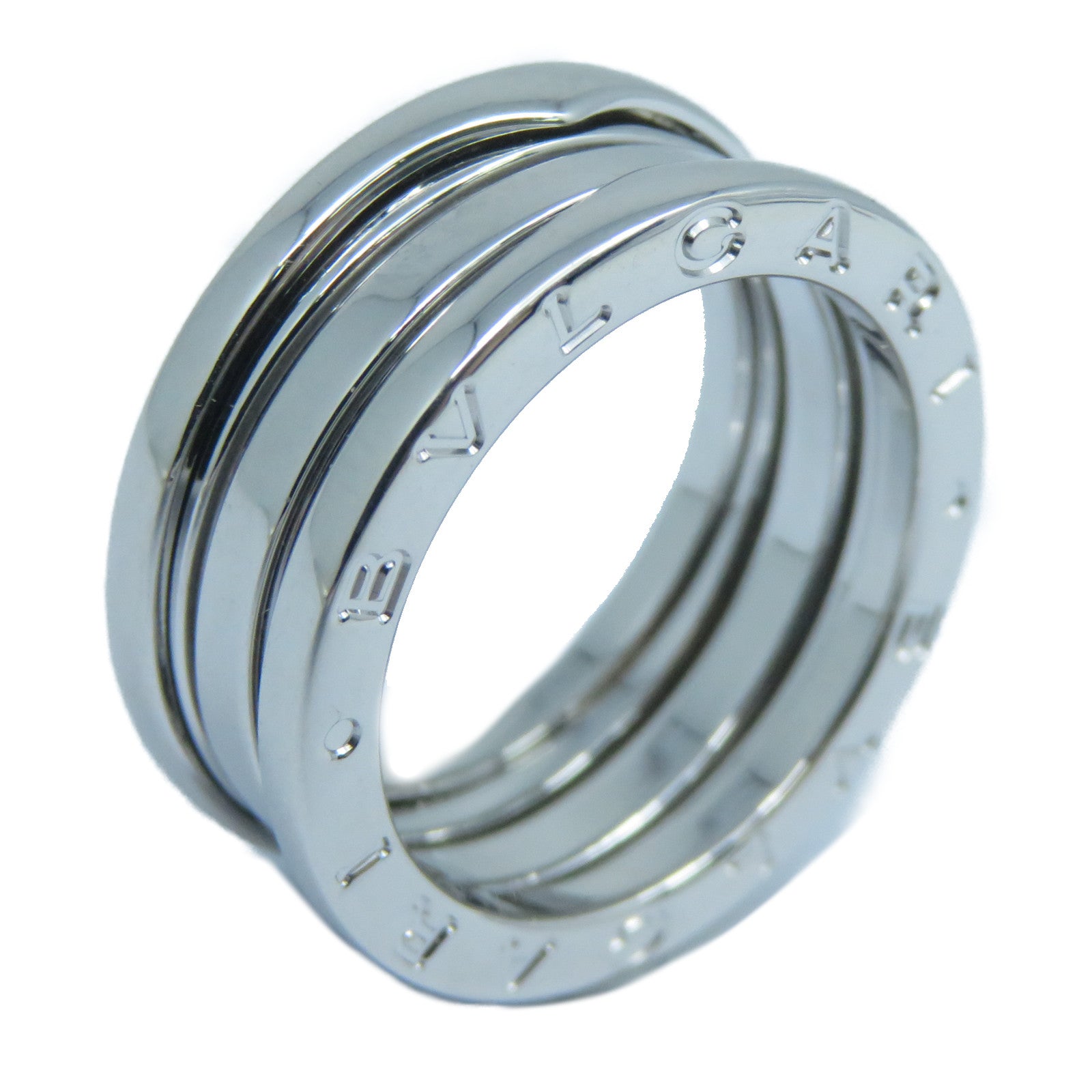 BVLGARI 18K白金B-zero1戒指BVLGARI#54/US#6