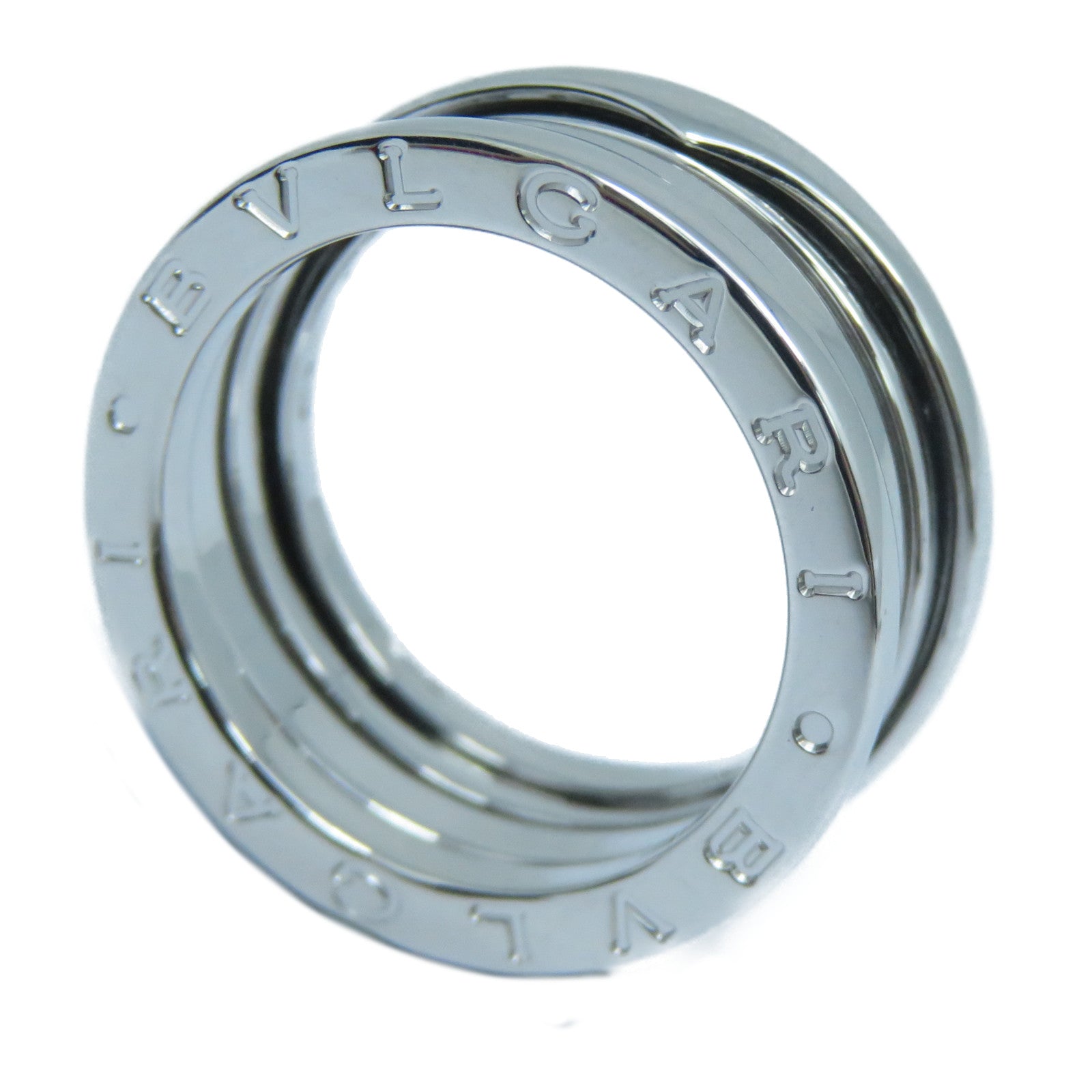 BVLGARI 18K白金B-zero1戒指BVLGARI#54/US#6