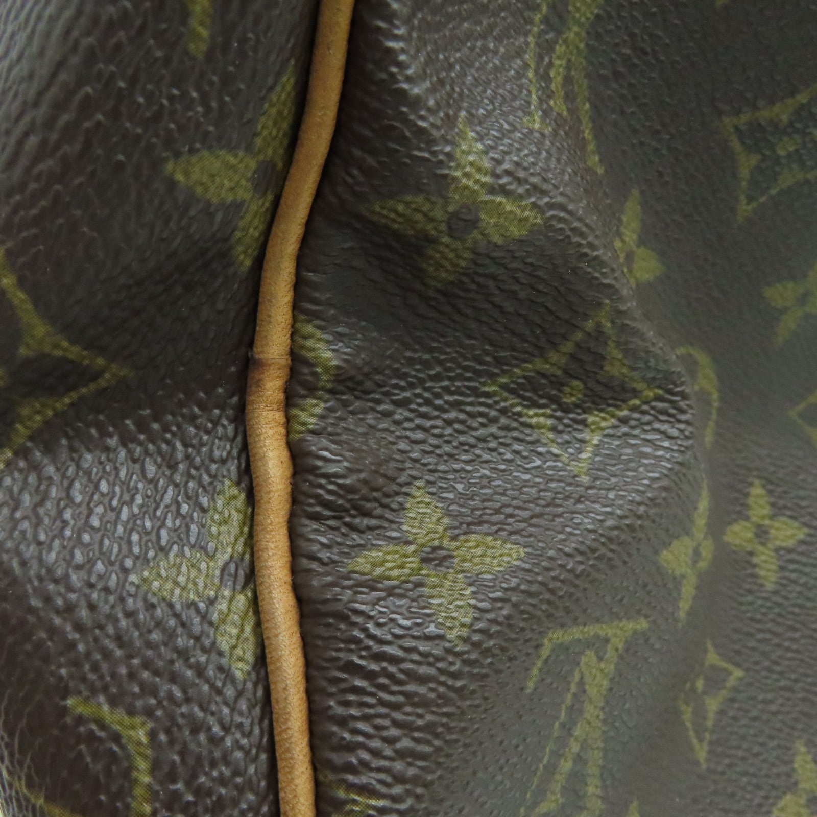 LOUIS VUITTON Monogram Speedy 30手挽袋金扣啡色