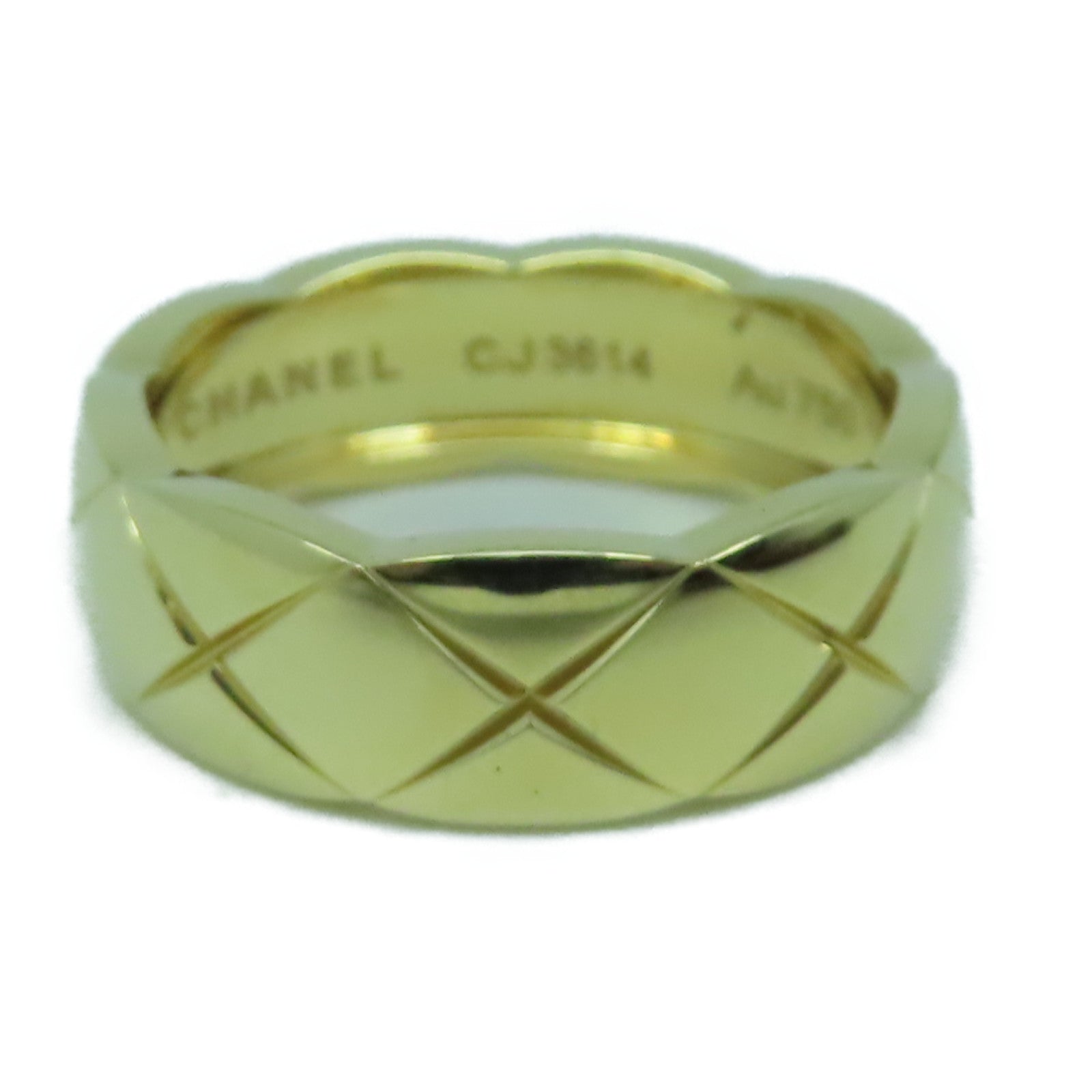 CHANEL 18K黃金CoCo Crush戒指US#7金色 – Brand Off Hong Kong Online Store