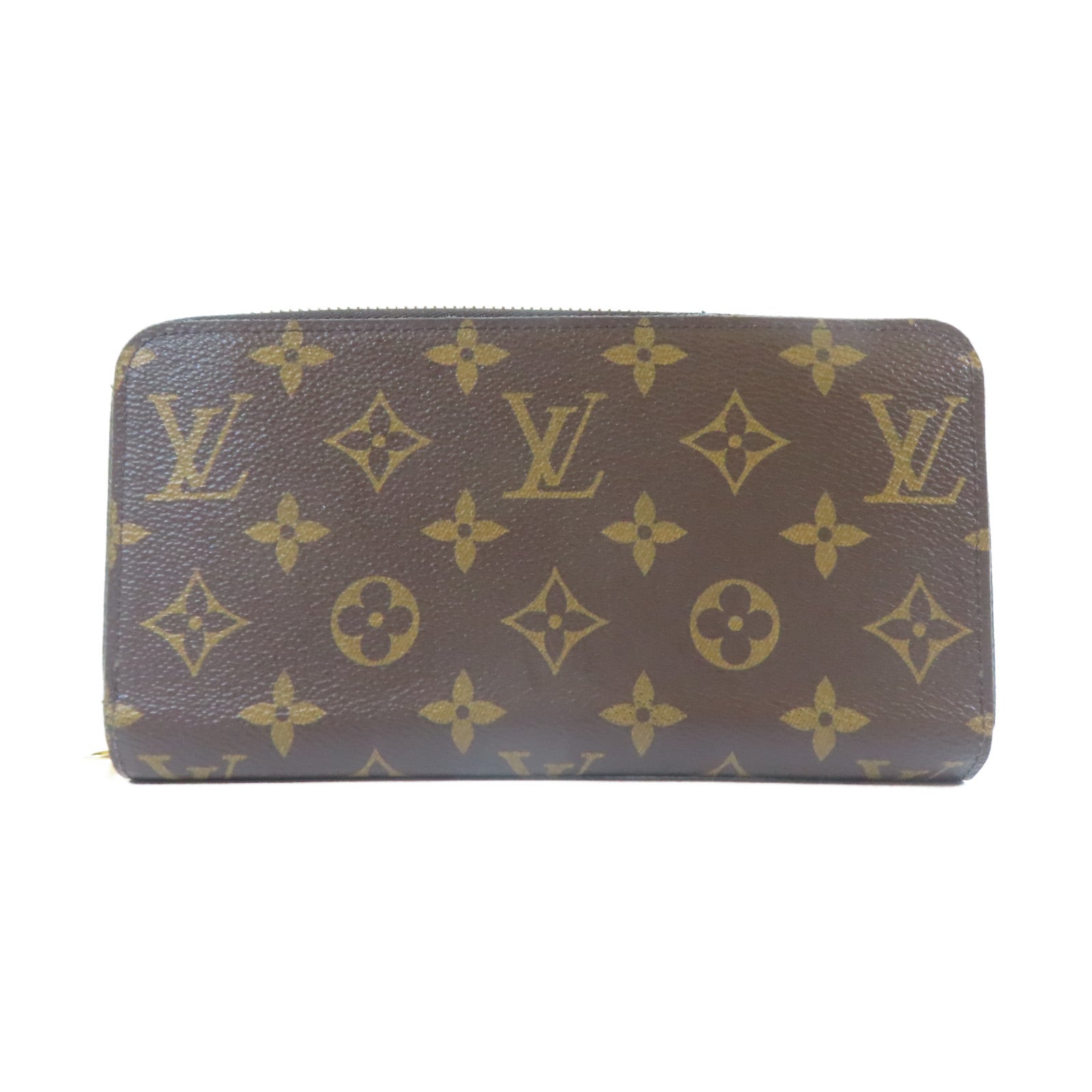 LOUIS VUITTON Monogram Zippy Long Wallet金扣長錢包啡色