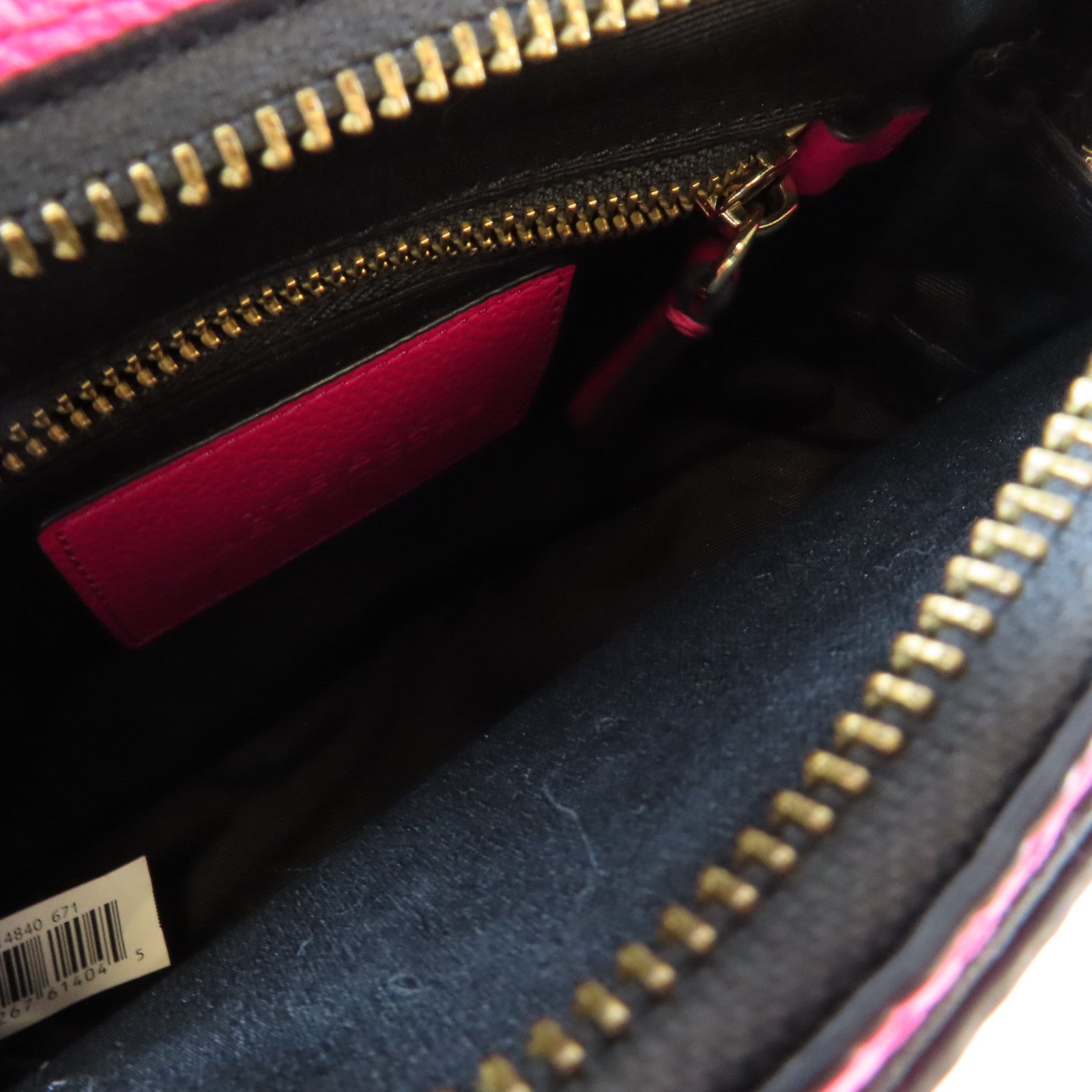 MARC JACOBS 牛皮皮革2 Way Shoulder金扣手挽肩背兩用袋粉紅色