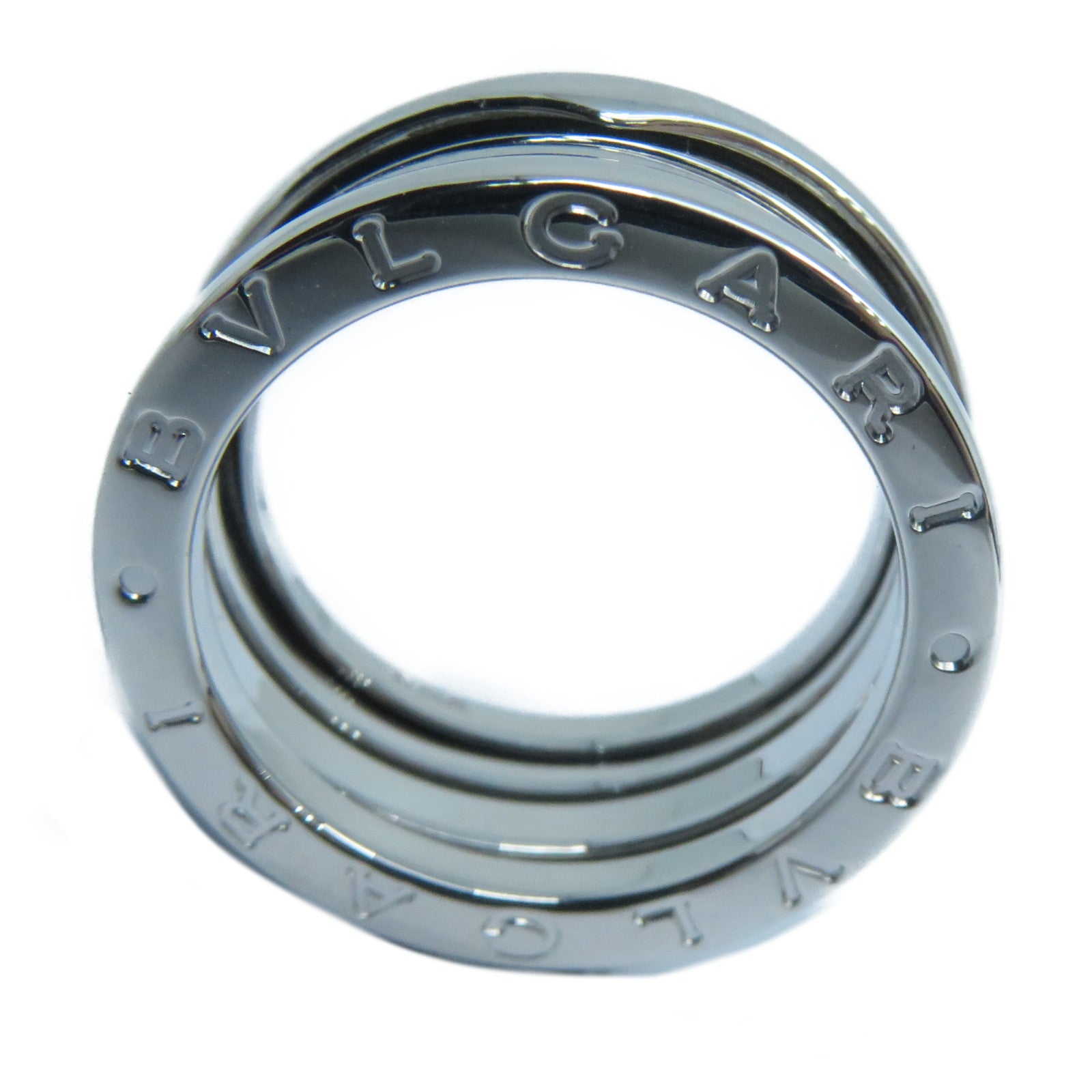 BVLGARI 18K白金B-zero1戒指BVLGARI#54/US#6