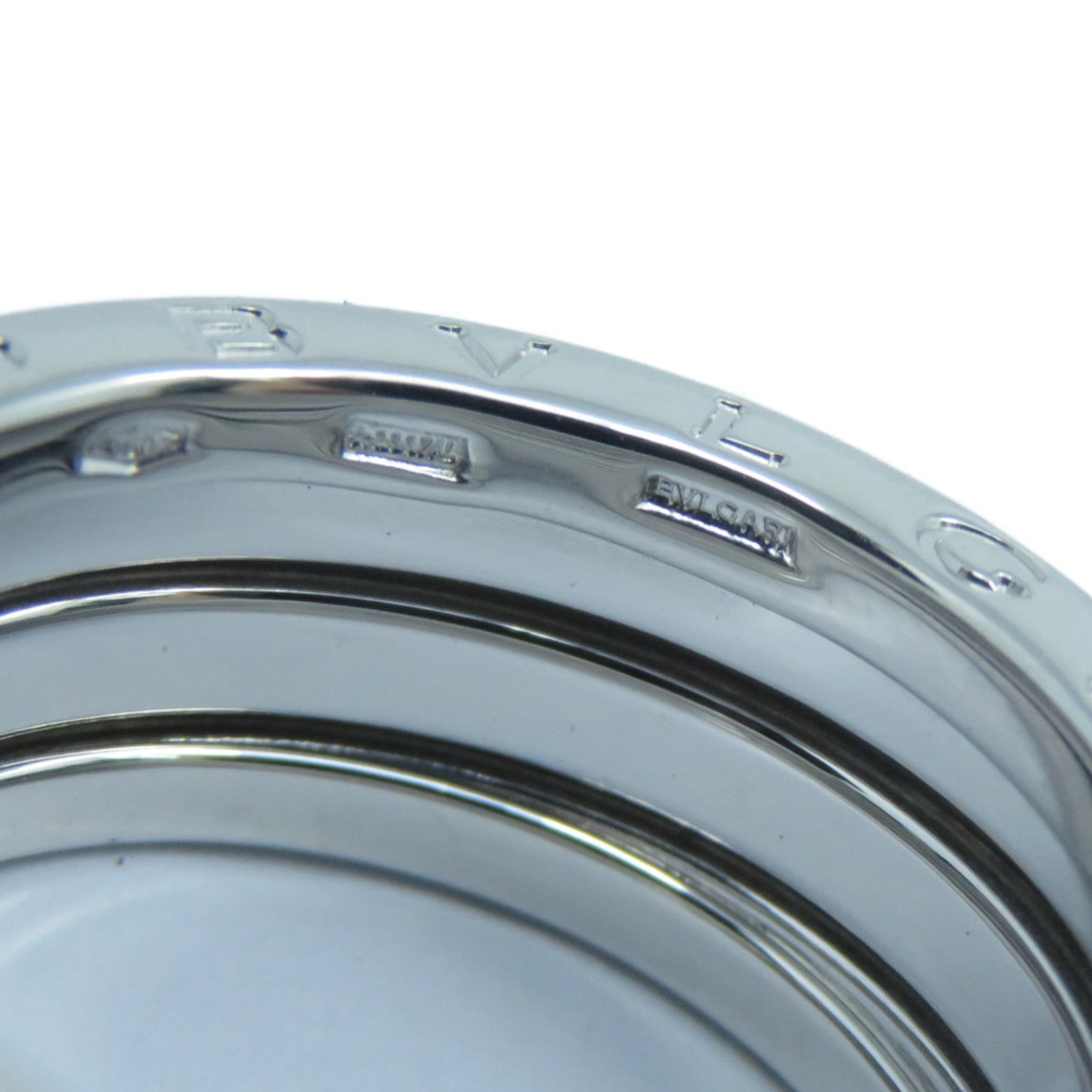 BVLGARI 18K白金B-zero1戒指BVLGARI#54/US#6