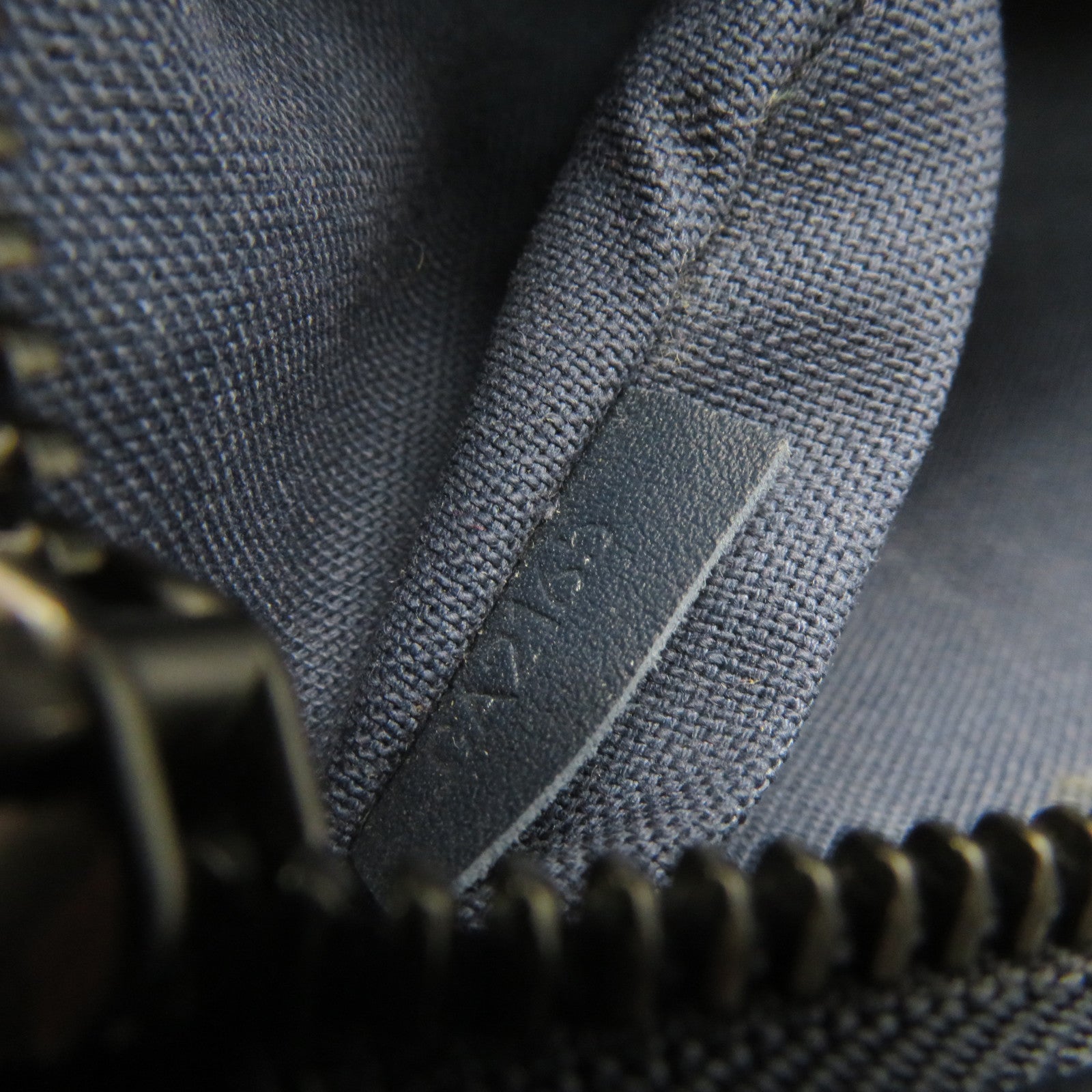 LOUIS VUITTON Damier Infini Leather Shoulder Bag Blue