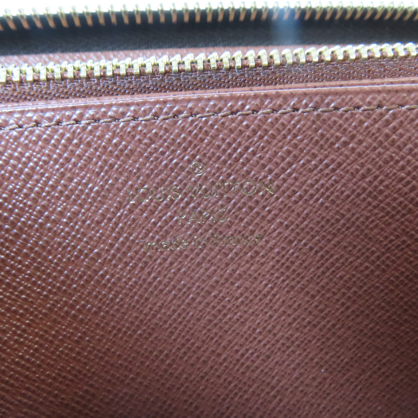 LOUIS VUITTON Monogram Zippy Long Wallet金扣長錢包啡色