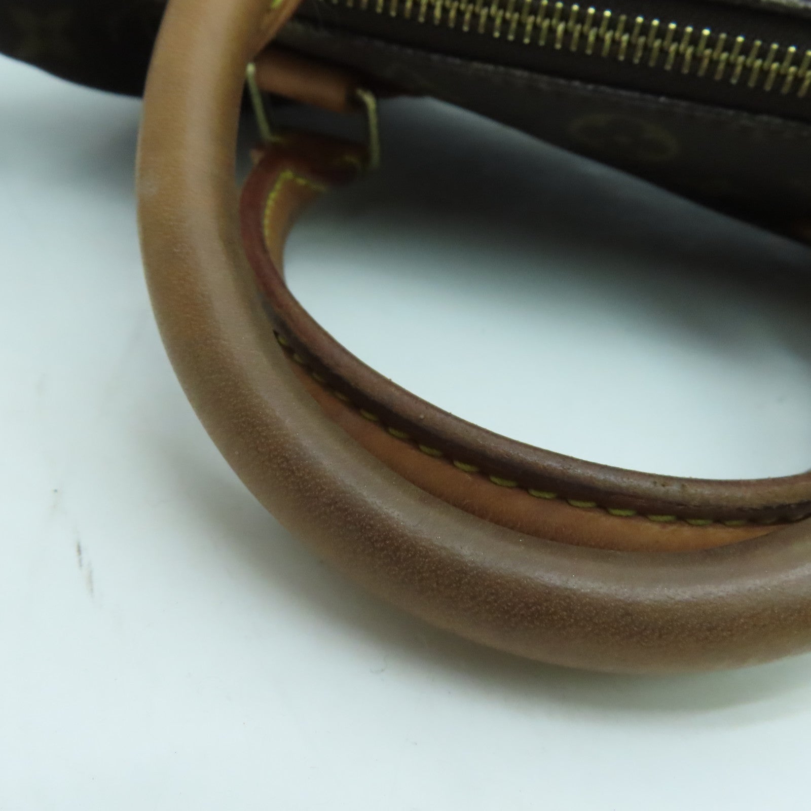 LOUIS VUITTON Monogram Speedy 30手挽袋金扣啡色