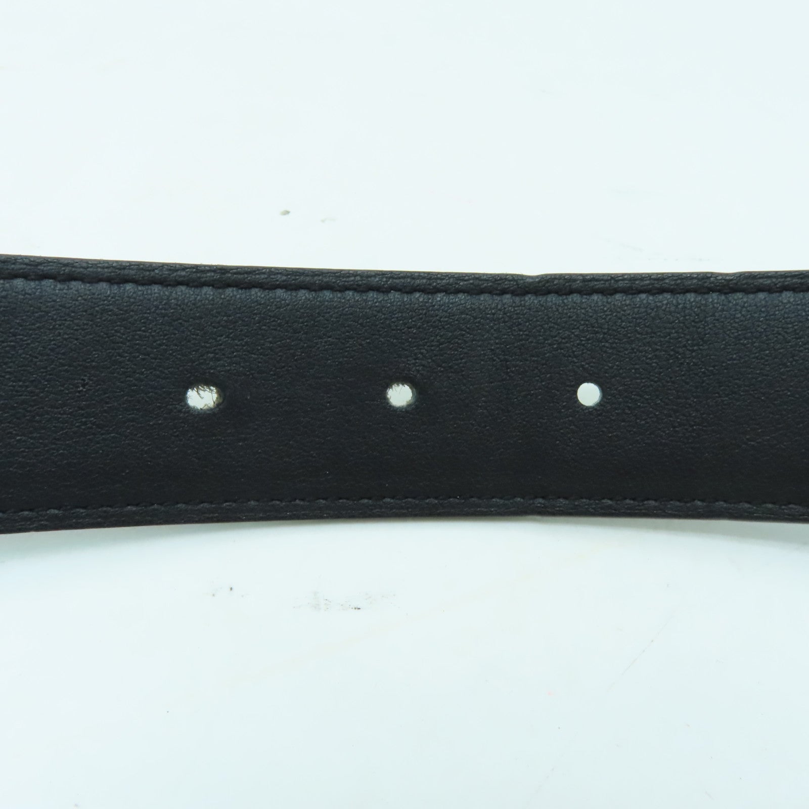 HERMES Epsom皮革/Box Calf皮革Belt銀扣皮帶灰色/黑色