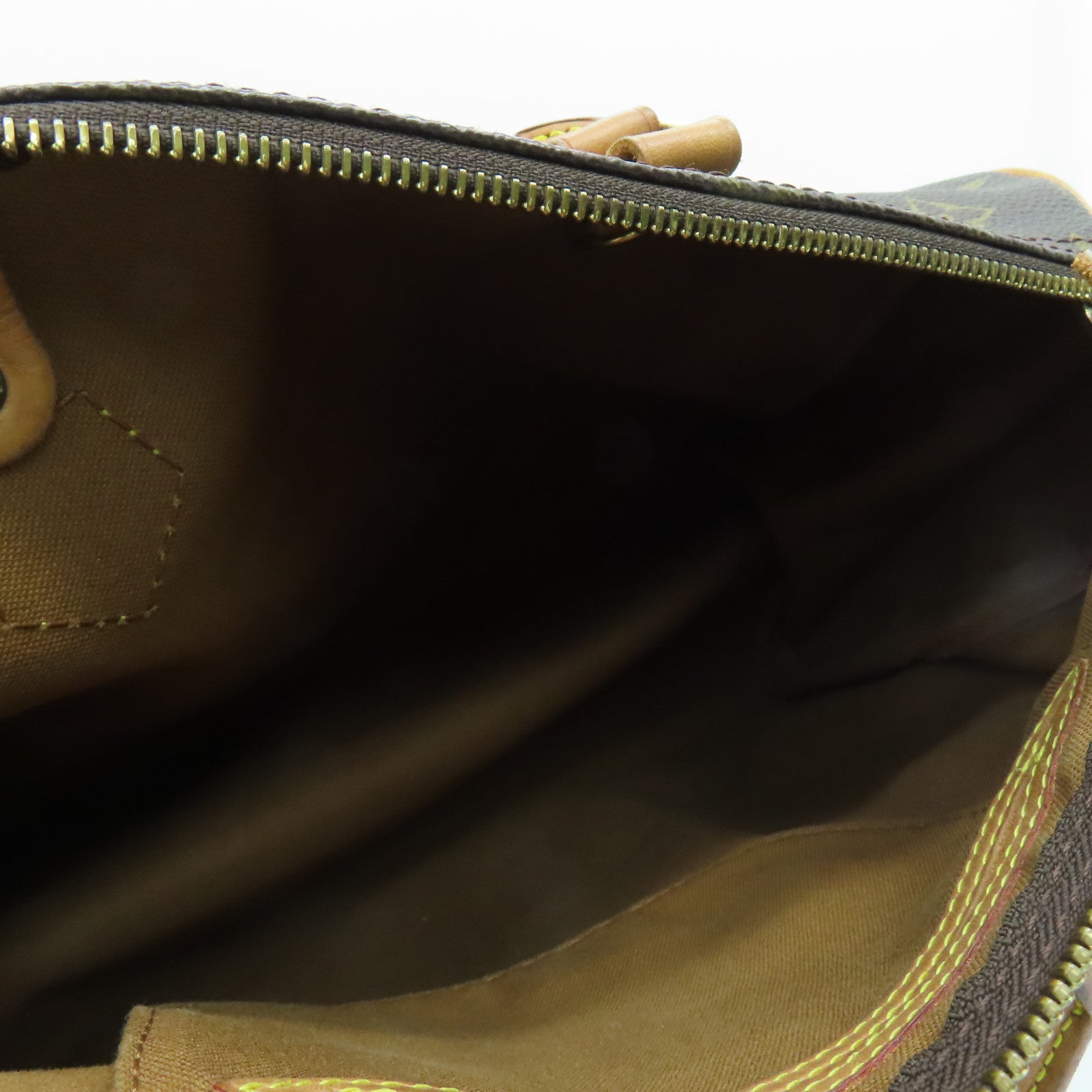 LOUIS VUITTON Monogram Speedy 30手挽袋金扣啡色