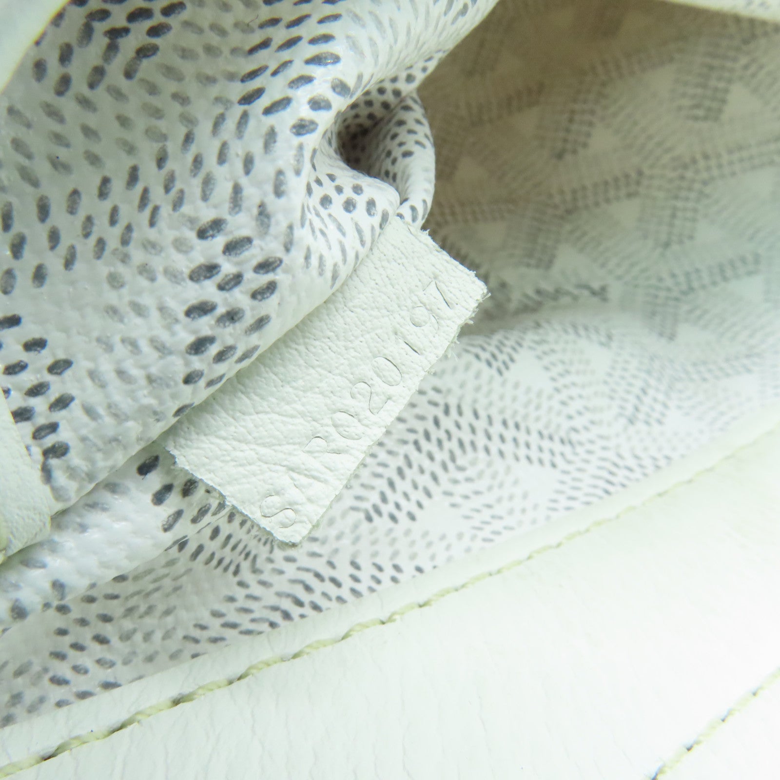 GOYARD 塗層帆布/皮革Rouette銀扣肩背袋白色