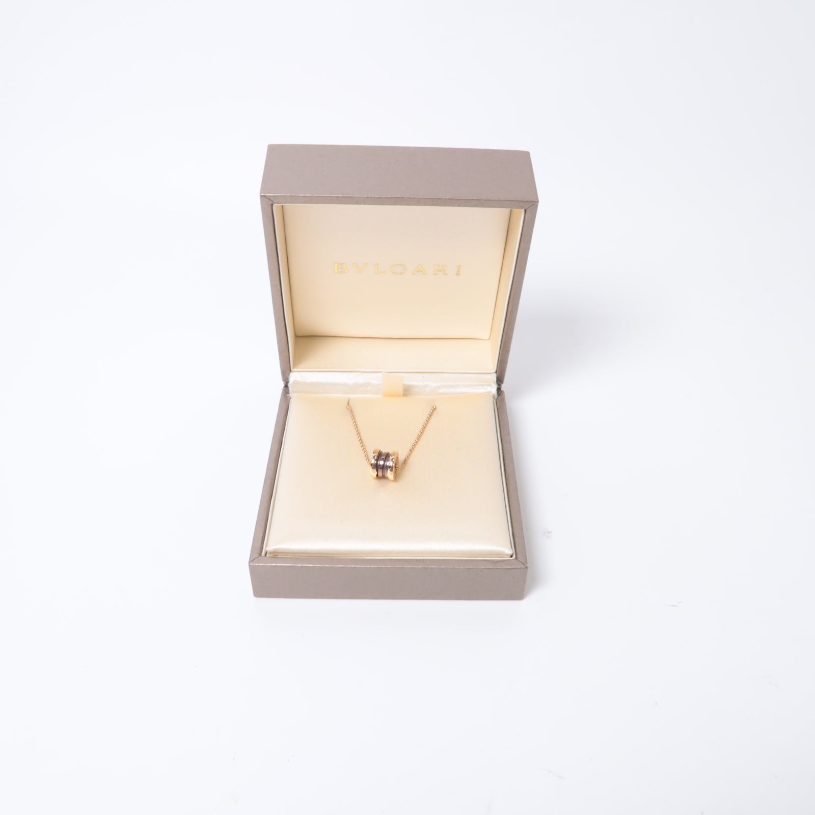 BVLGARI 18K玫瑰金B.zero 1 Necklace項鍊
