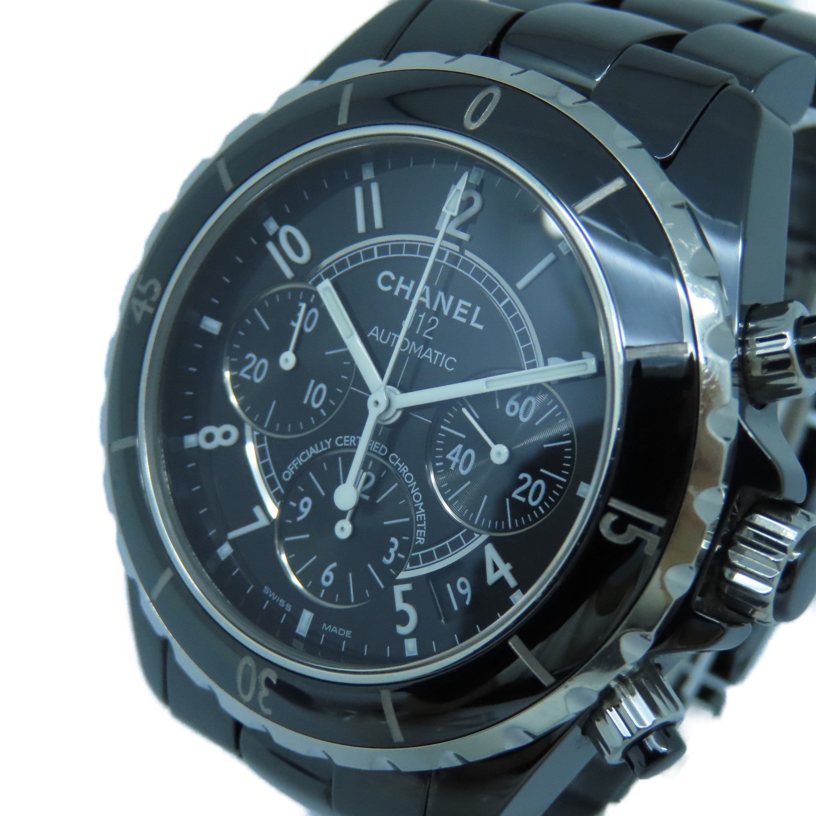 CHANEL J12 watch陶瓷手錶手錶自動機芯黒色