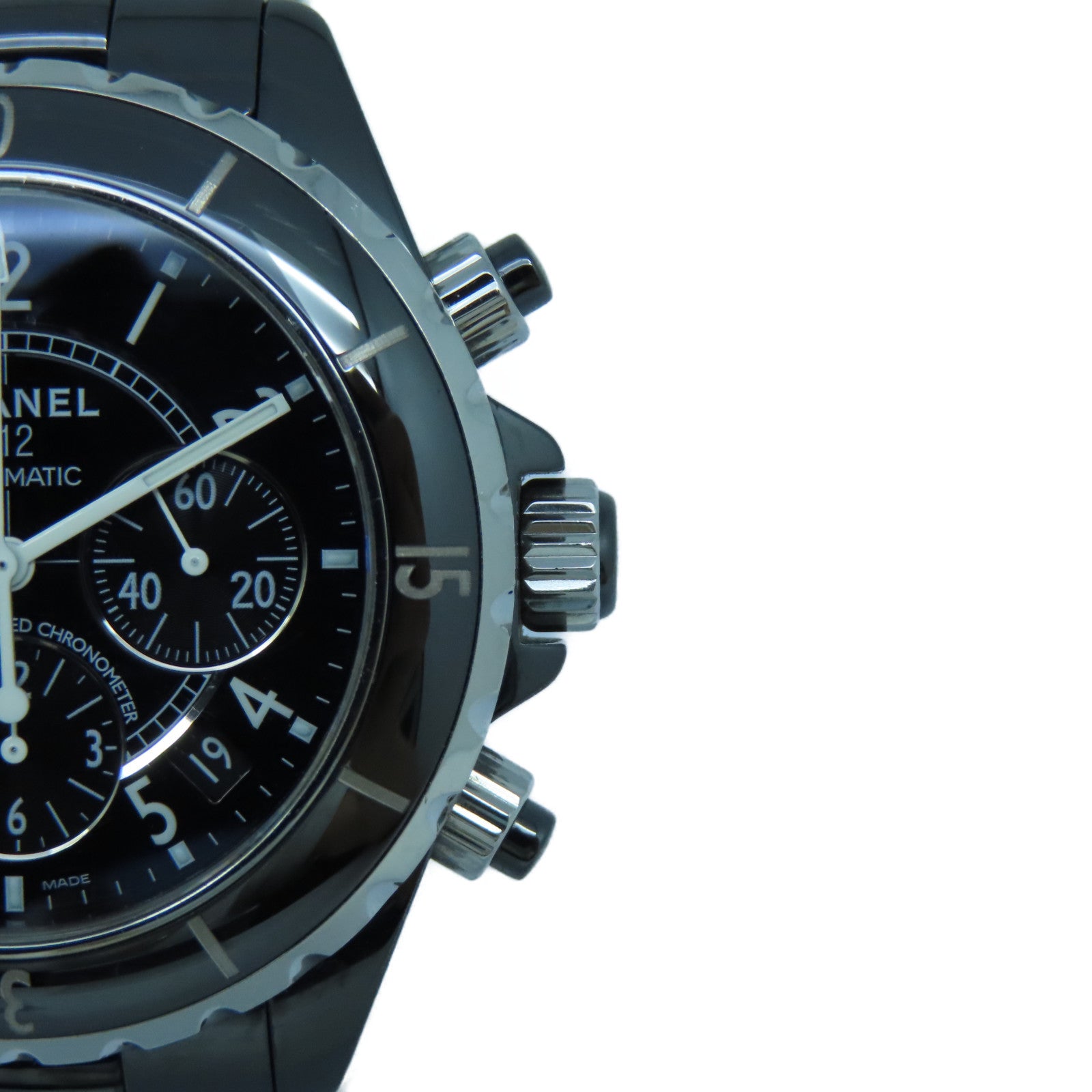 CHANEL J12 watch陶瓷手錶手錶自動機芯黒色