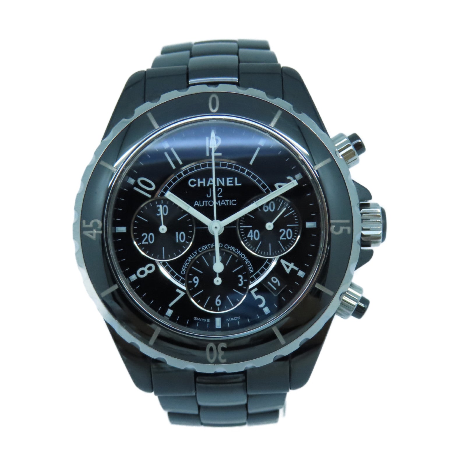CHANEL J12 watch陶瓷手錶手錶自動機芯黒色
