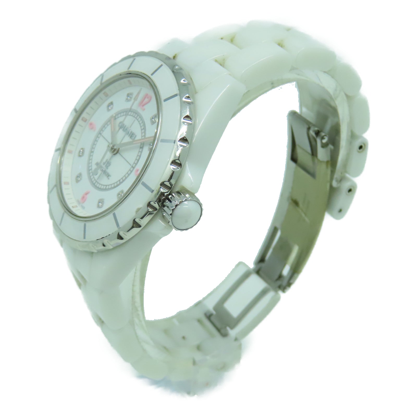 CHANEL 陶瓷J12 Automatic 38mm手錶自動機芯白色
