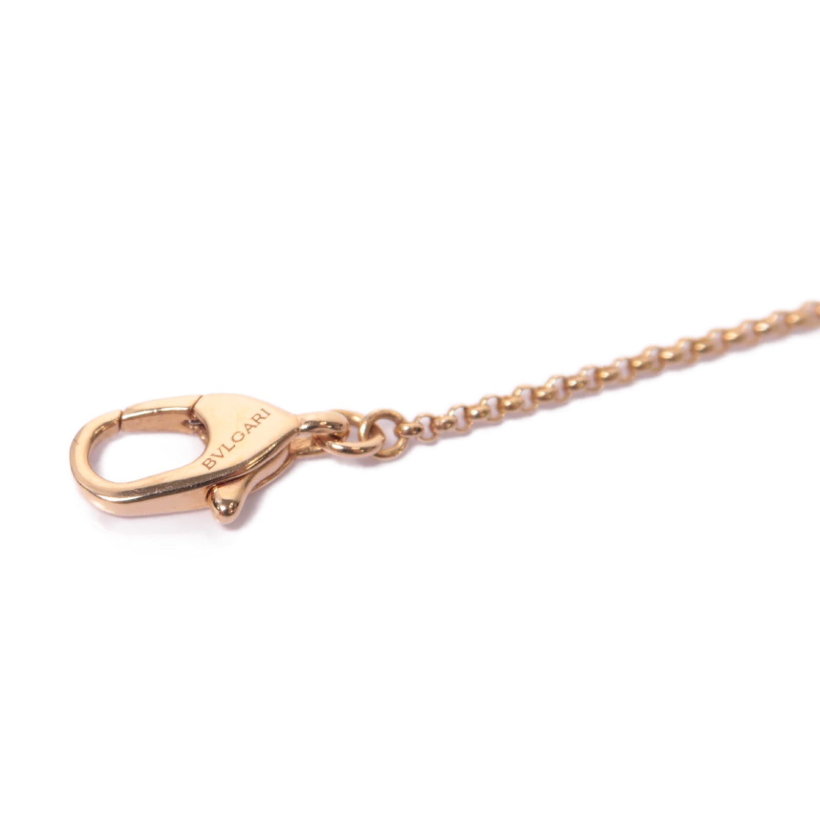 BVLGARI 18K玫瑰金B.zero 1 Necklace項鍊
