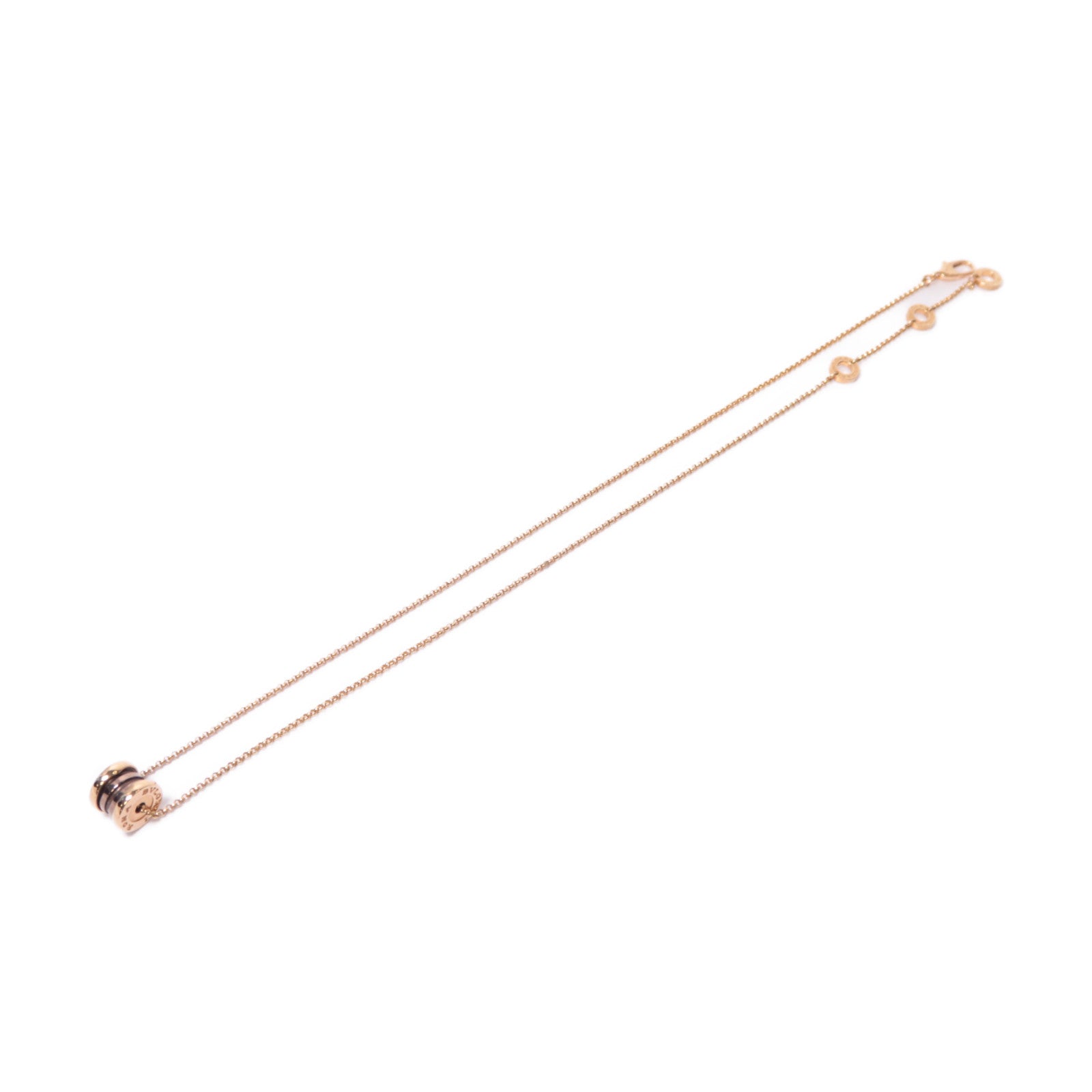 BVLGARI 18K玫瑰金B.zero 1 Necklace項鍊