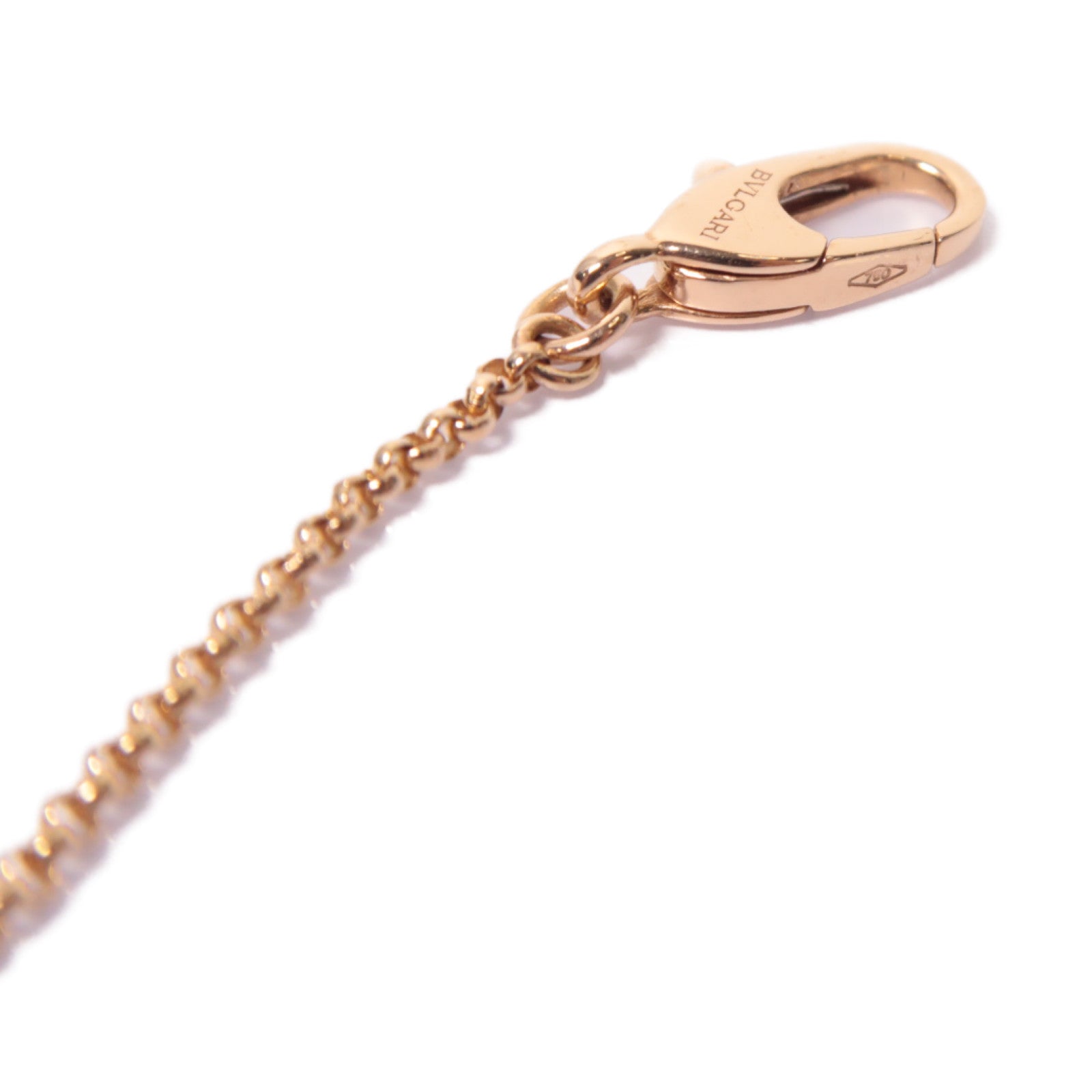 BVLGARI 18K玫瑰金B.zero 1 Necklace項鍊