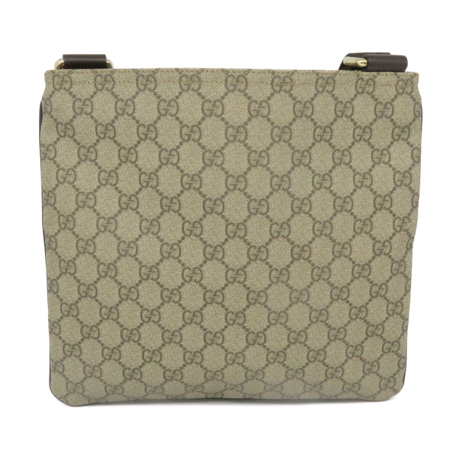 GUCCI 塗層帆布Shoulder Bag啡色