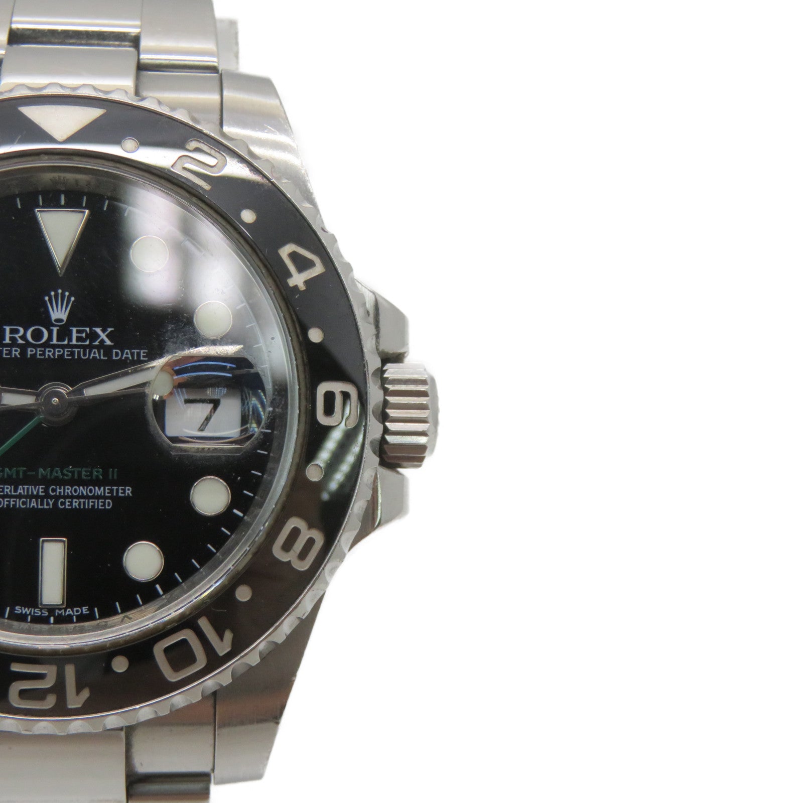 ROLEX 【激减优惠】GMT MasterⅡ(2008)不锈钢手表自动机芯黑色