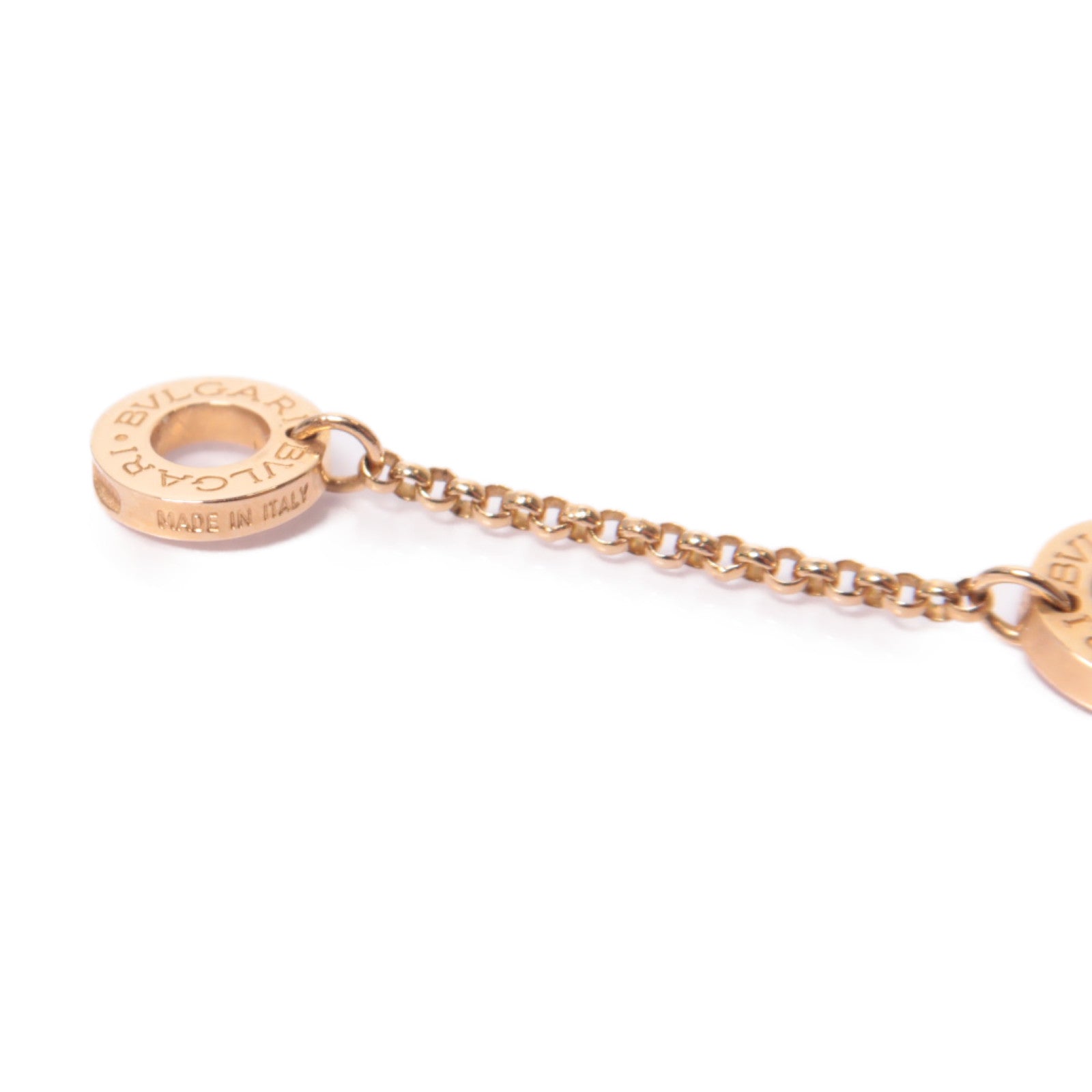 BVLGARI 18K玫瑰金B.zero 1 Necklace項鍊