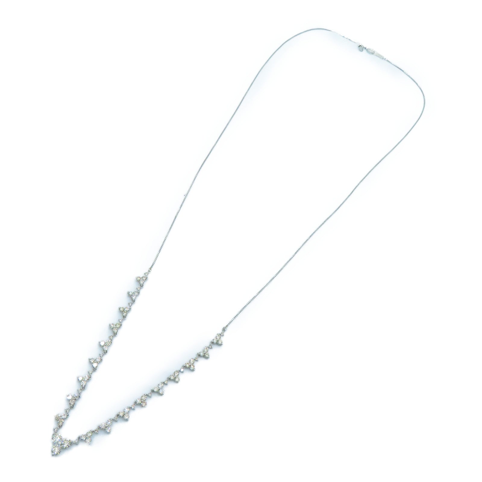 JEWELRY 【激減優惠】18K白金Diamond Necklace 1.830ct鑽石項鍊