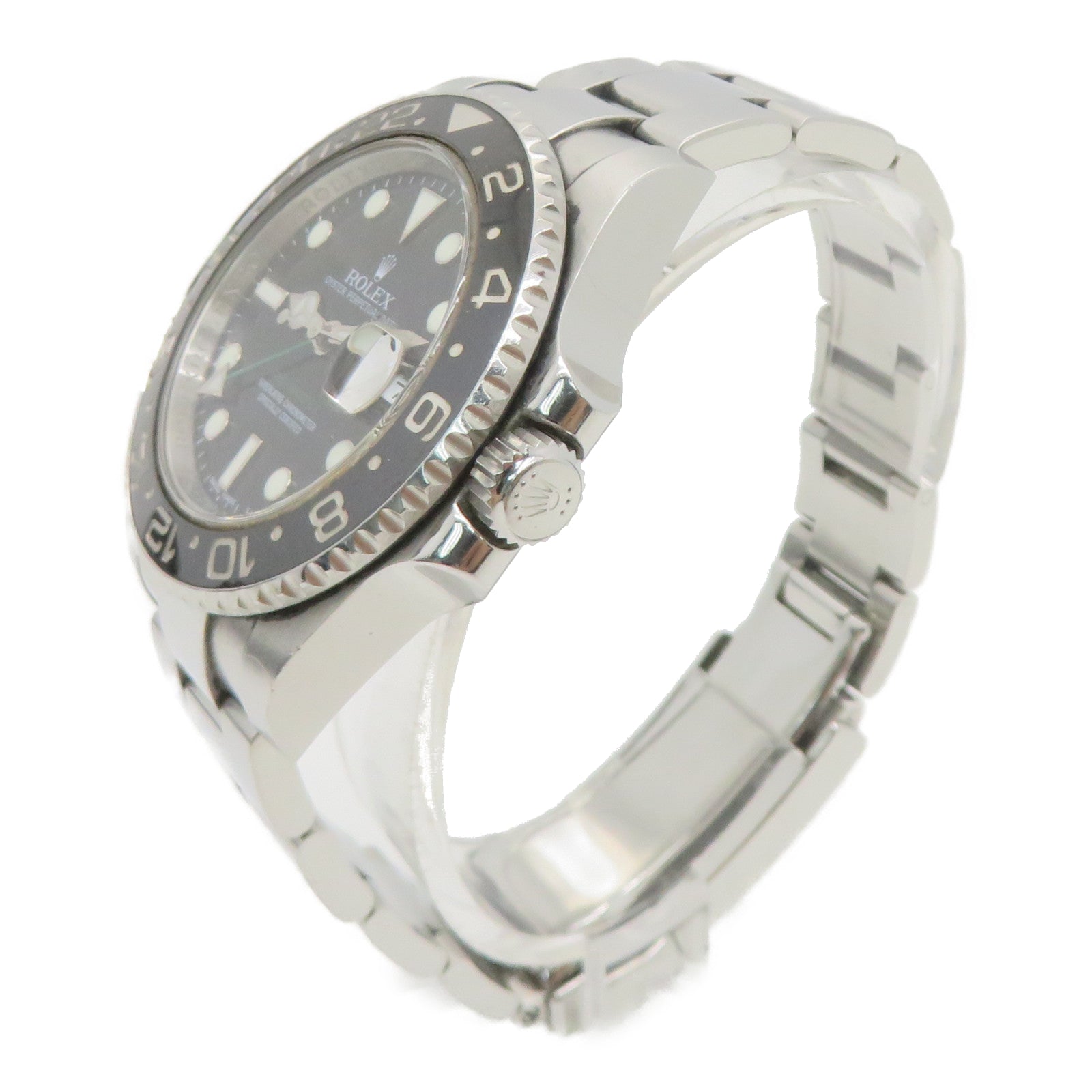 ROLEX 【激减优惠】GMT MasterⅡ(2008)不锈钢手表自动机芯黑色