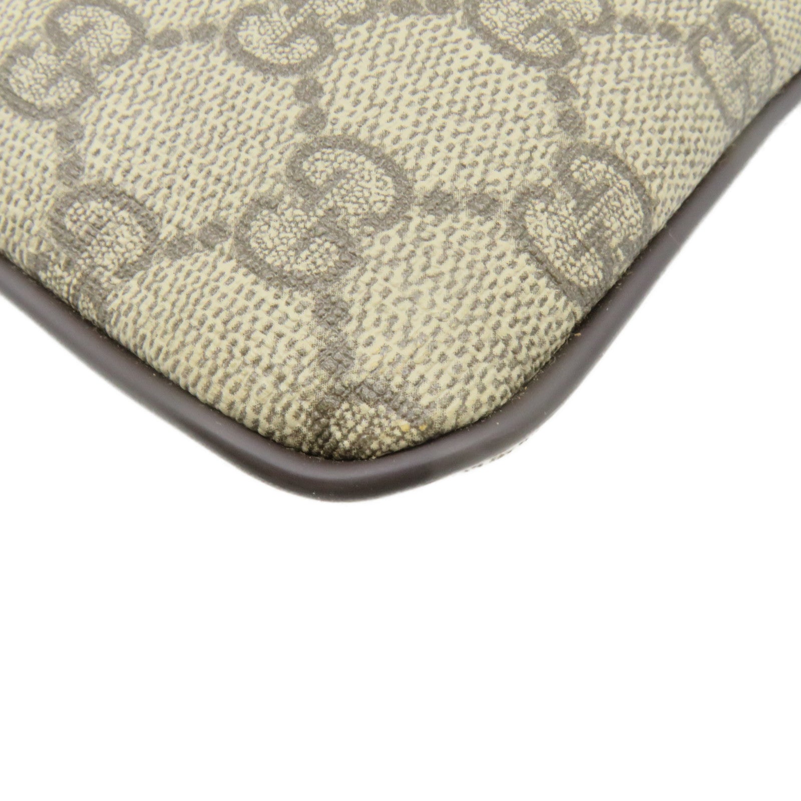 GUCCI 塗層帆布Shoulder Bag啡色