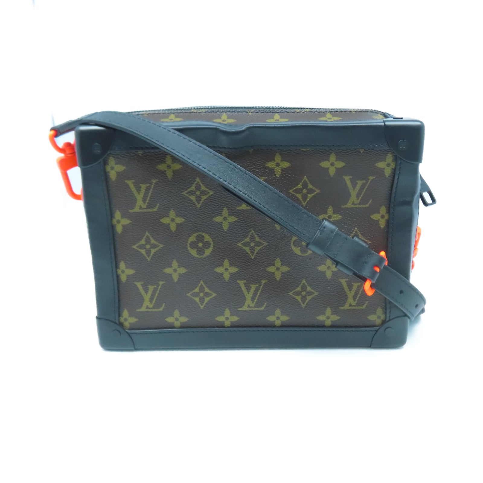LOUIS VUITTON Monogram Soft Trunk肩背袋棕色
