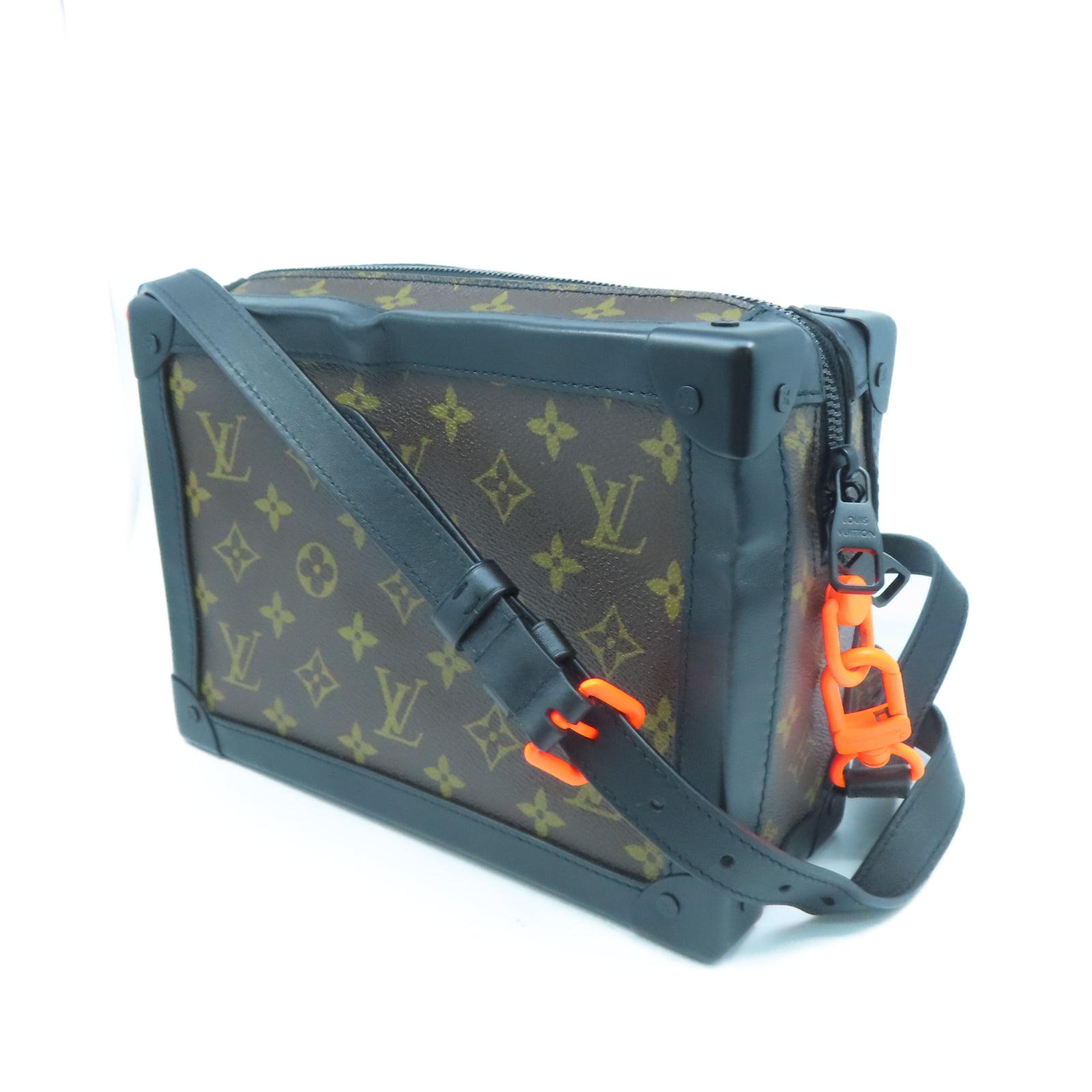 LOUIS VUITTON Monogram Soft Trunk肩背袋棕色