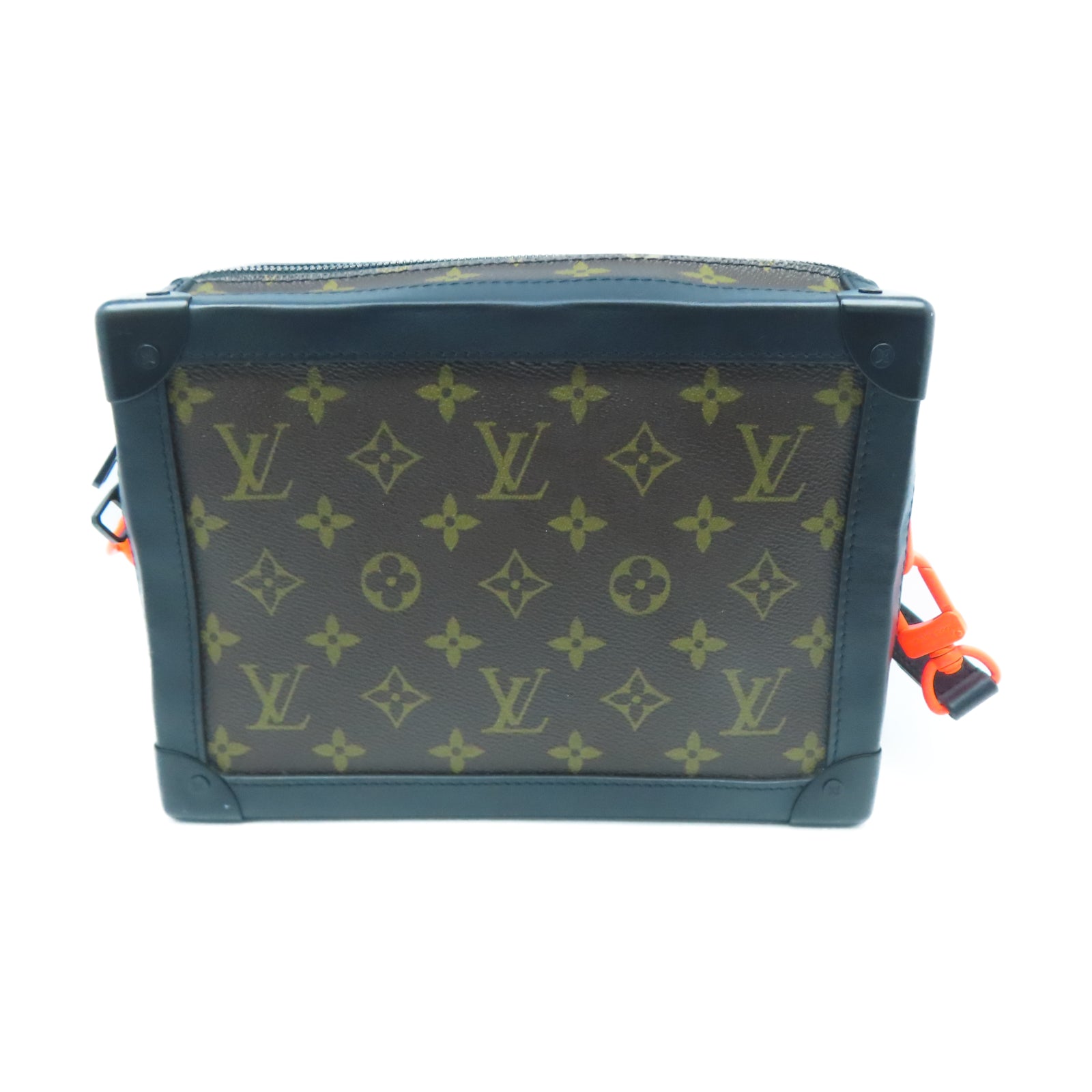 LOUIS VUITTON Monogram Soft Trunk肩背袋棕色