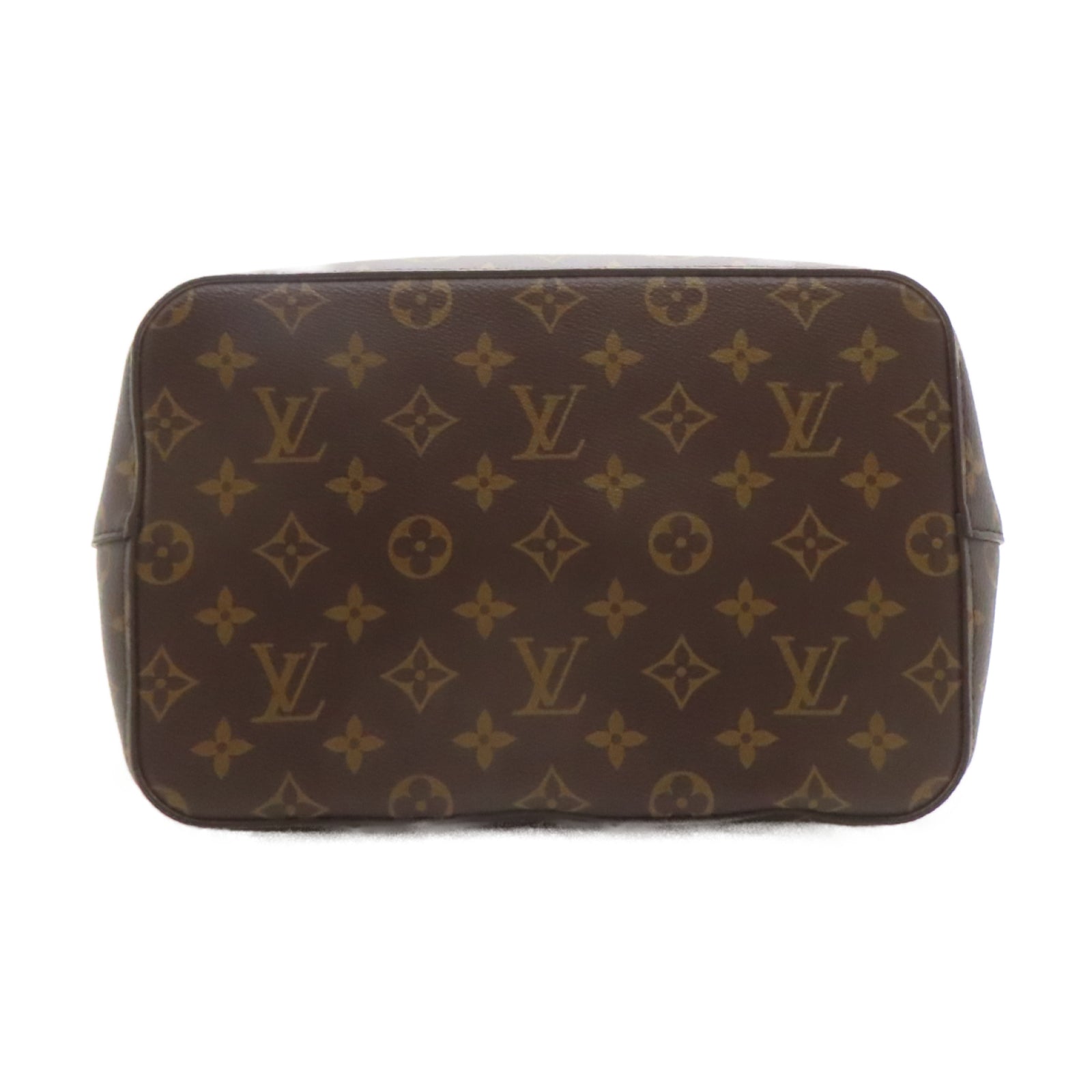 LOUIS VUITTON Monogram NeoNoe MM金扣肩背袋啡色/粉紅色