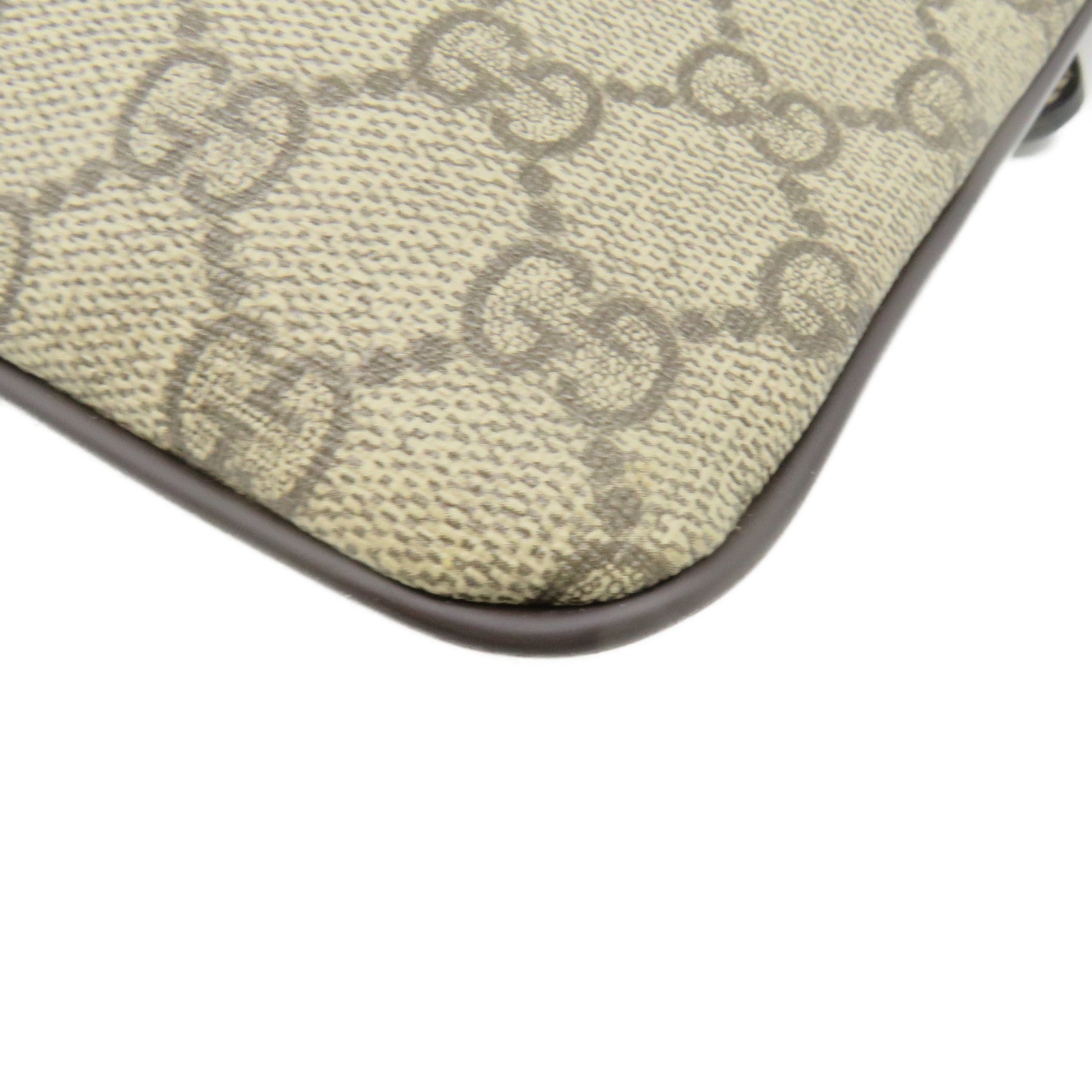 GUCCI 塗層帆布Shoulder Bag啡色