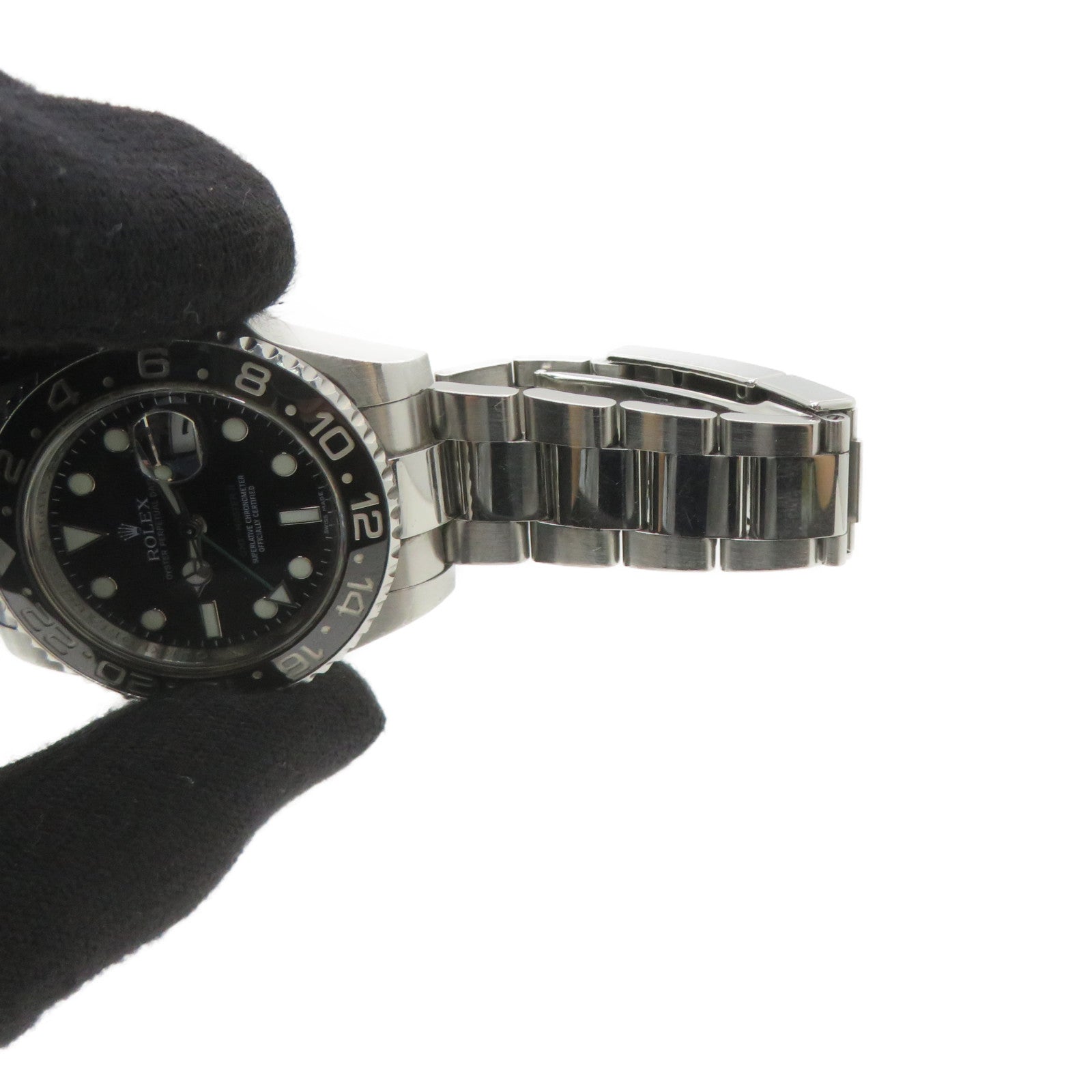 ROLEX 【激减优惠】GMT MasterⅡ(2008)不锈钢手表自动机芯黑色