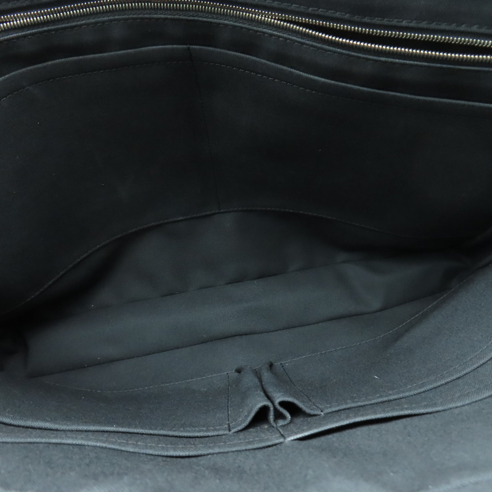 LOUIS VUITTON Damier Graphite Porte-Documents Voya銀扣公事包黑色