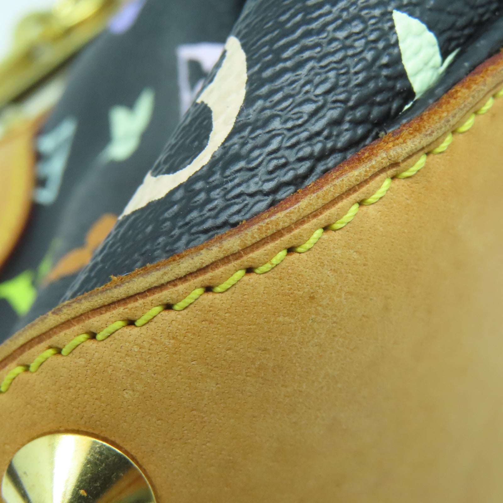 LOUIS VUITTON Monogram Multicolore  Judy MM金扣手挽肩背兩用袋黑色/多色