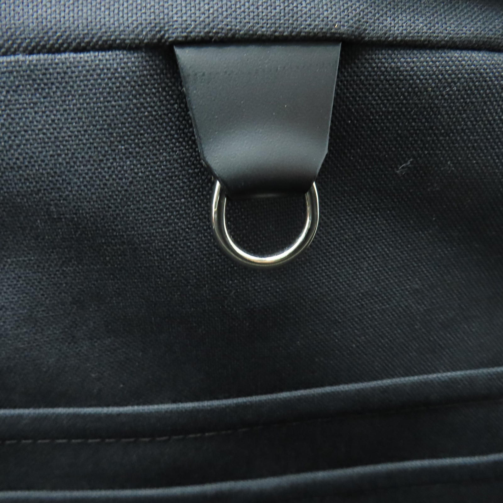 LOUIS VUITTON Damier Graphite Porte-Documents Voya銀扣公事包黑色