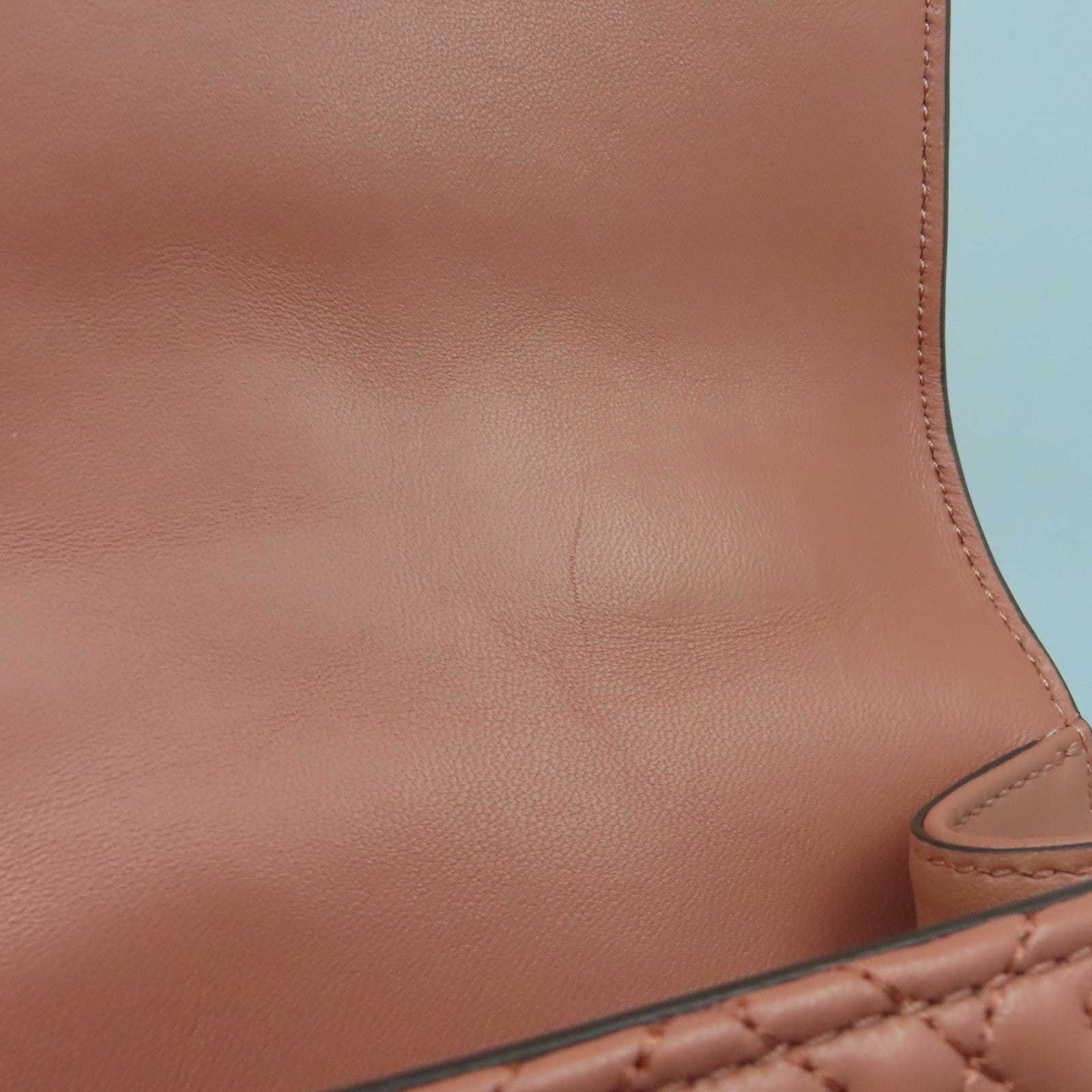 Tory Burch 牛皮皮革Chain Shoulder金扣鏈帶肩背袋粉紅色
