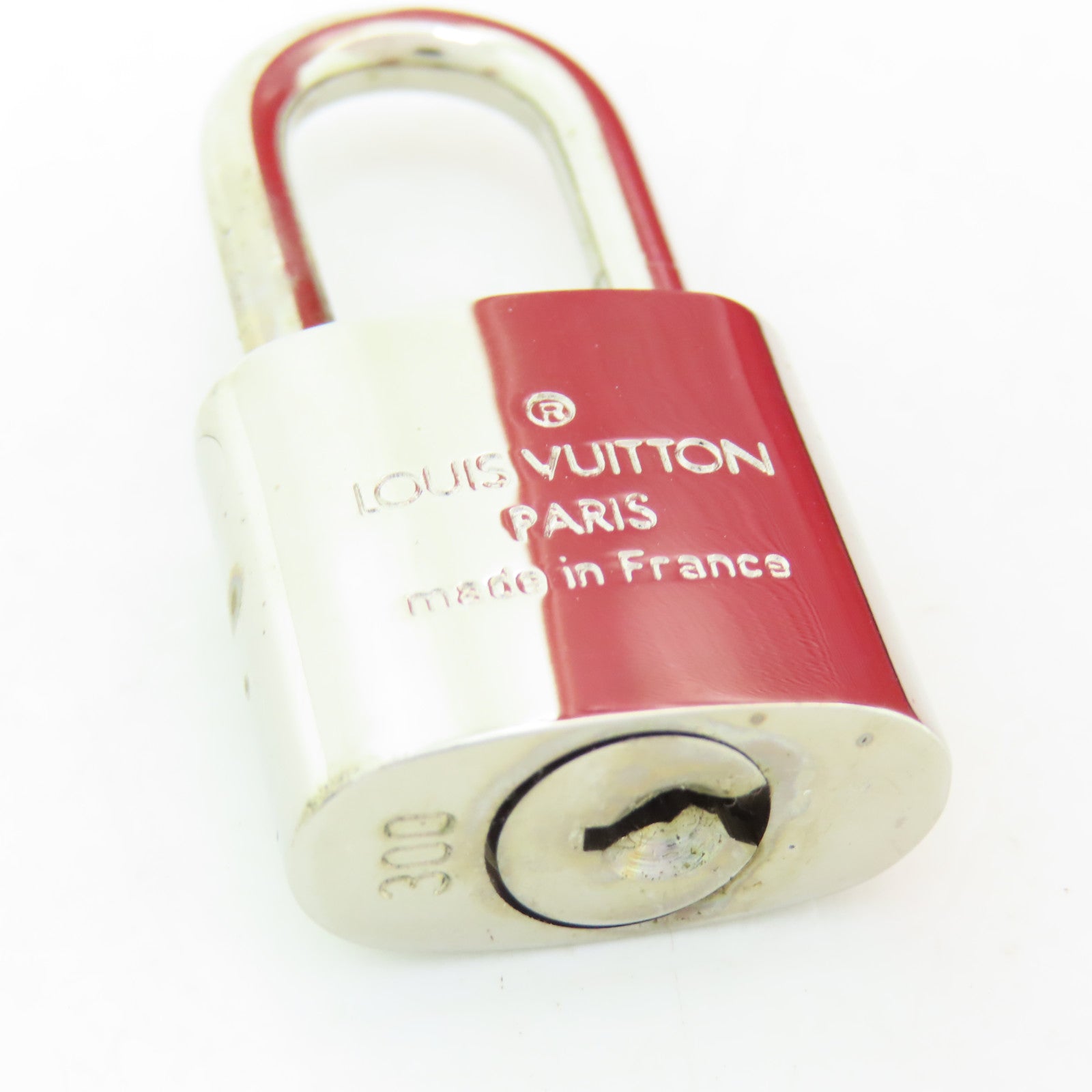 LOUIS VUITTON 【激減優惠】Epi Lockit Vertical銀扣手挽袋紅色